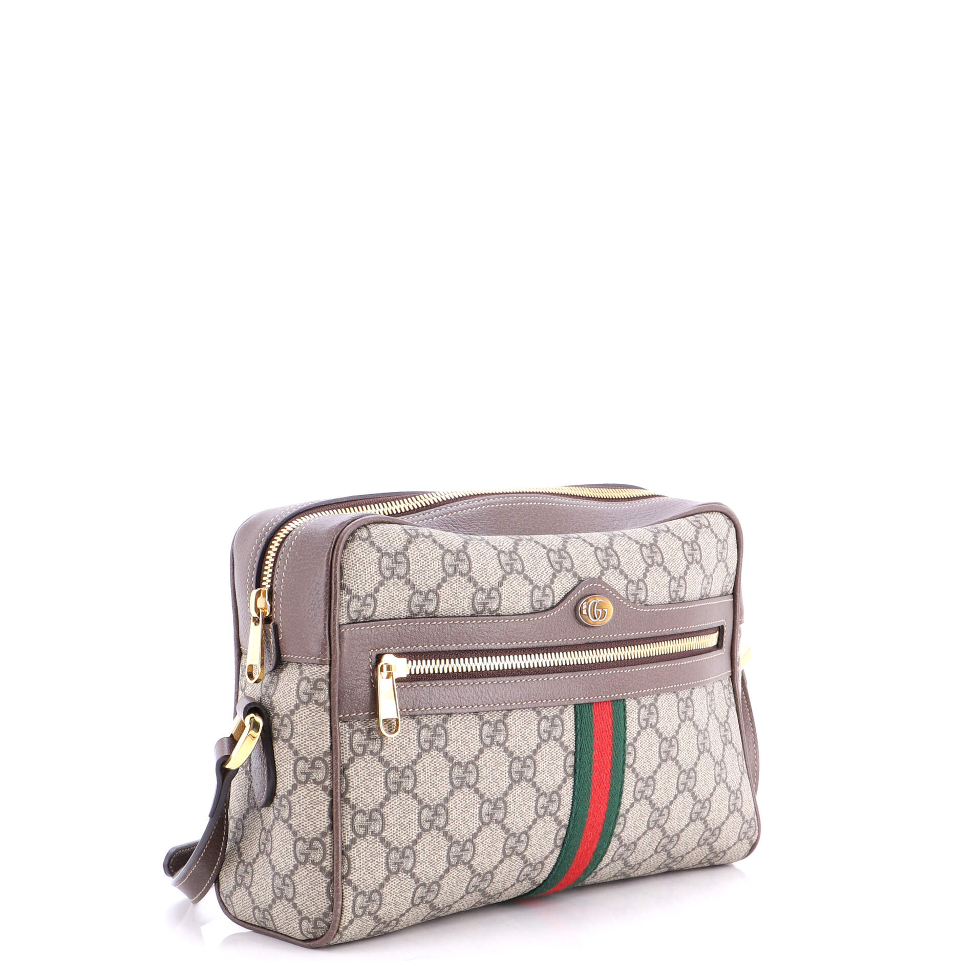Ophidia Shoulder Bag GG Coated Canvas Small - Image 2