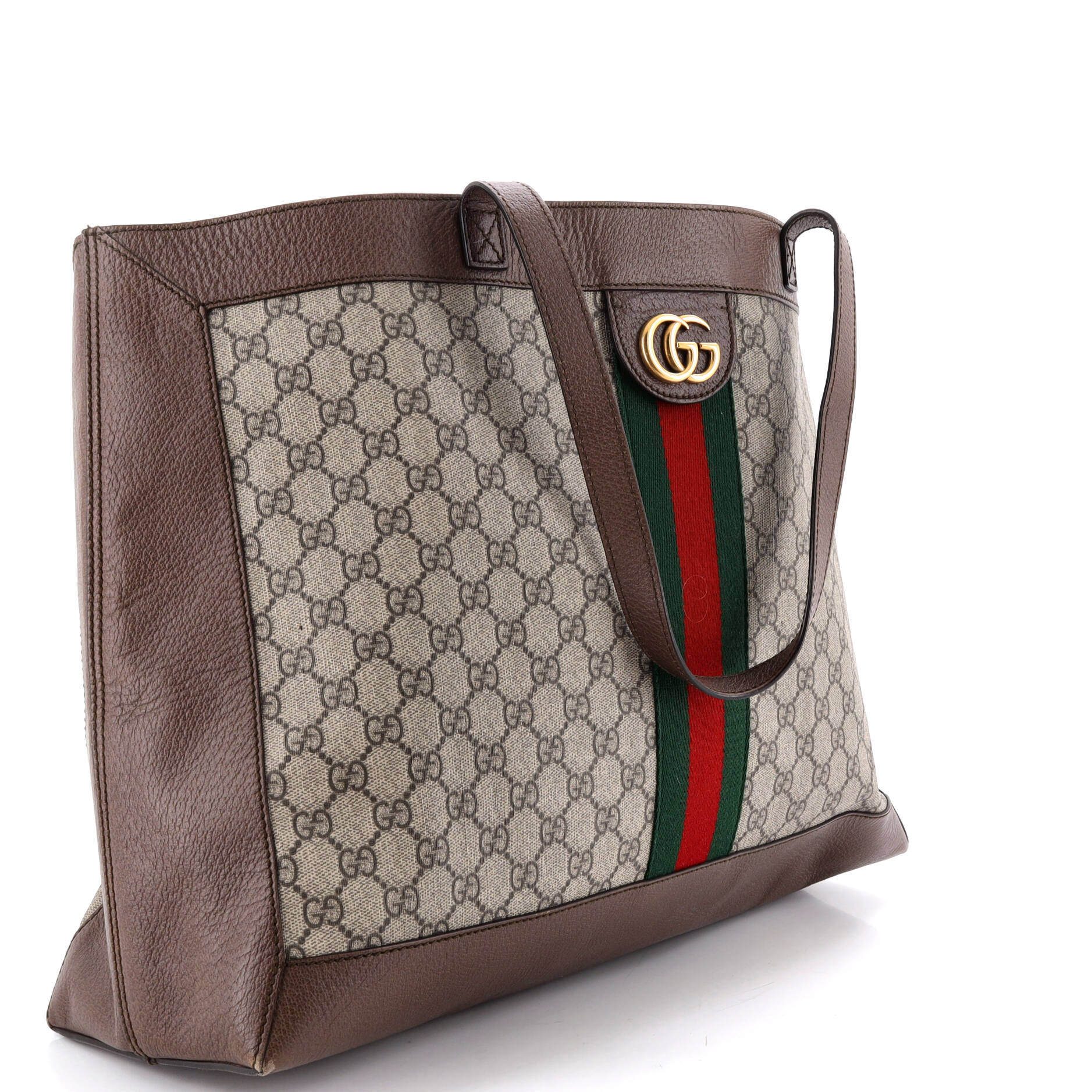 Ophidia Soft Open Tote GG Coated Canvas East West - Image 3