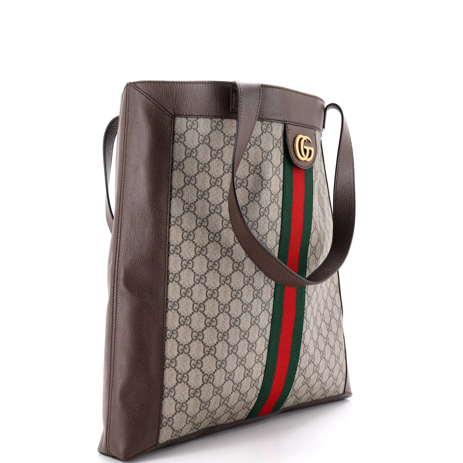 Ophidia Soft Open Tote GG Coated Canvas Large - Image 3