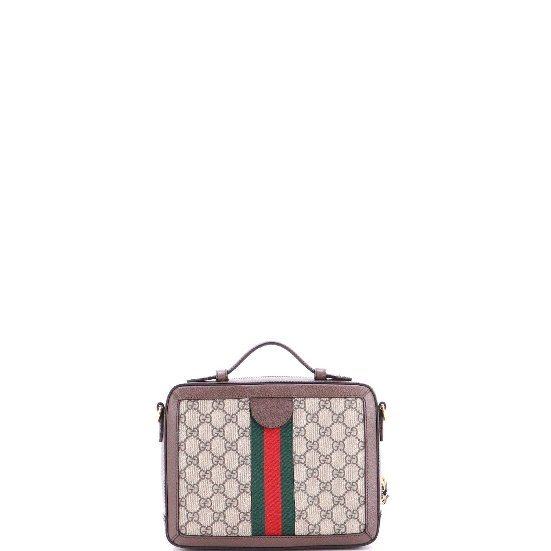 Ophidia Zip Around Camera Bag GG Coated Canvas Small - Image 3