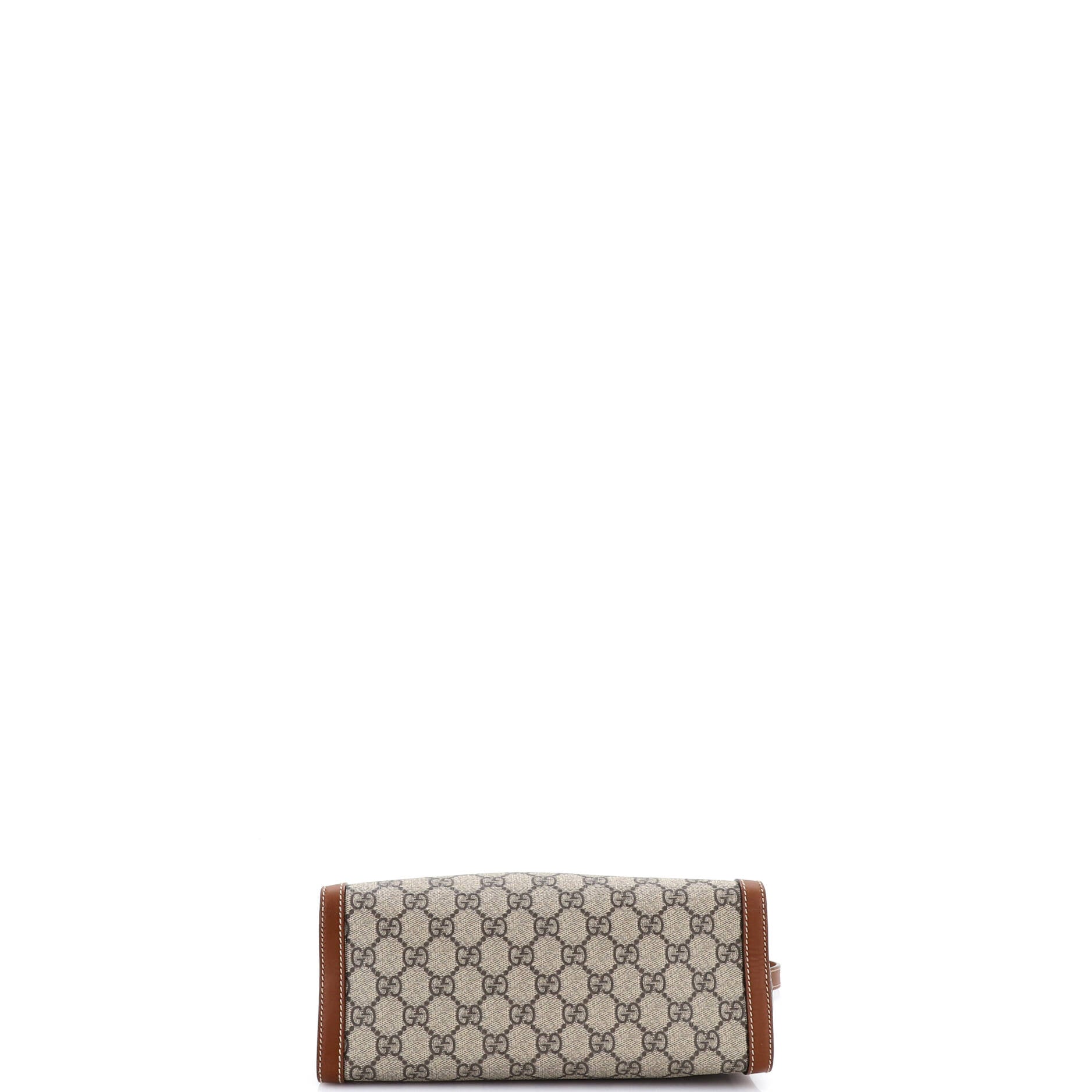 Padlock Chain Tote GG Coated Canvas with Leather Small - Image 4