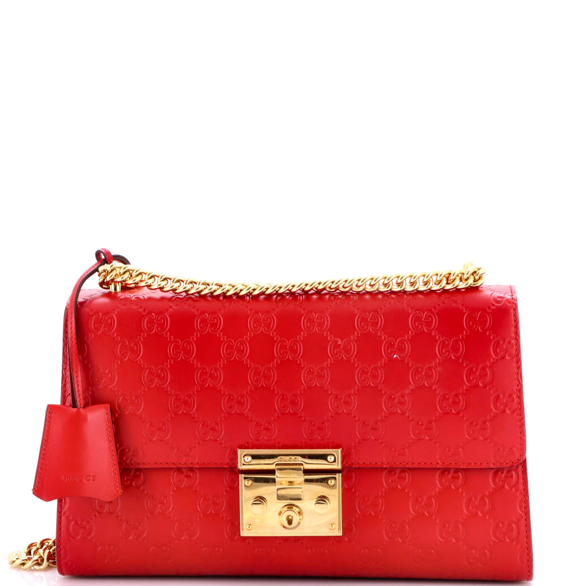 Padlock Shoulder Bag Guccissima Leather Medium