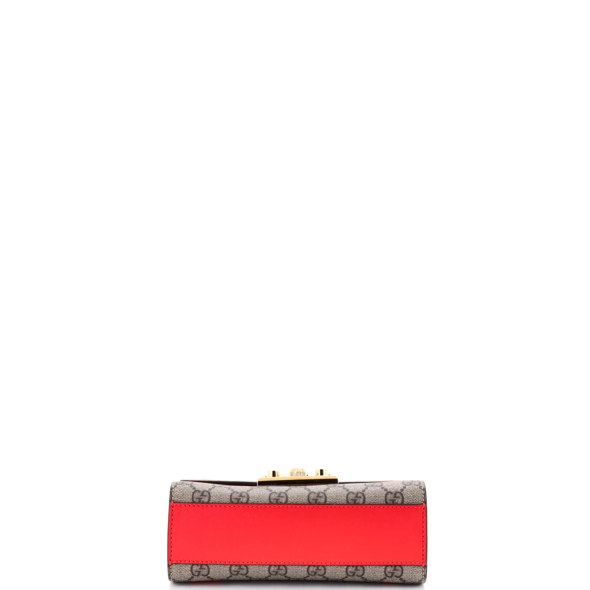 Padlock Shoulder Bag Printed GG Coated Canvas Small - Image 4