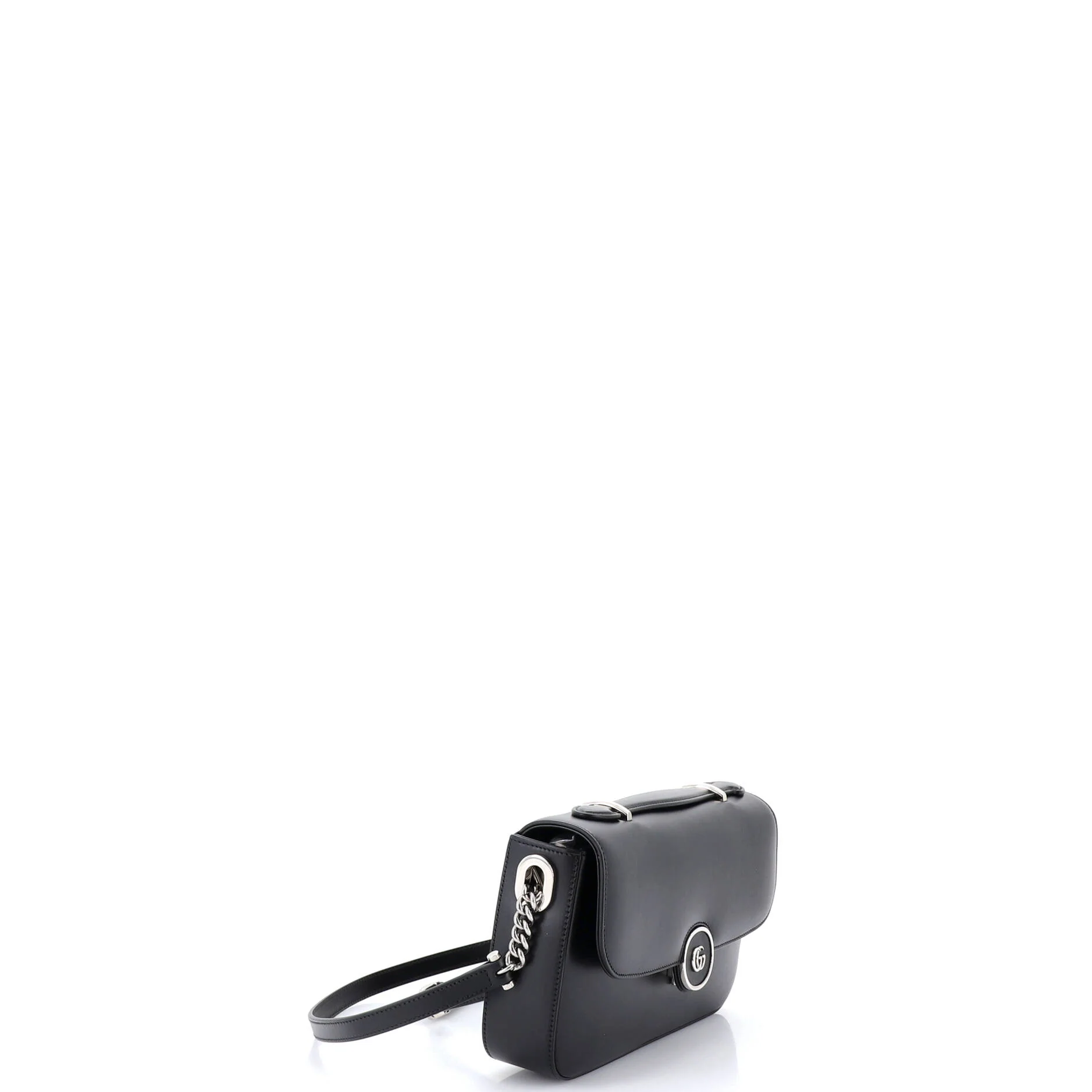 Petite GG Flap Shoulder Bag Leather Small - Image 2