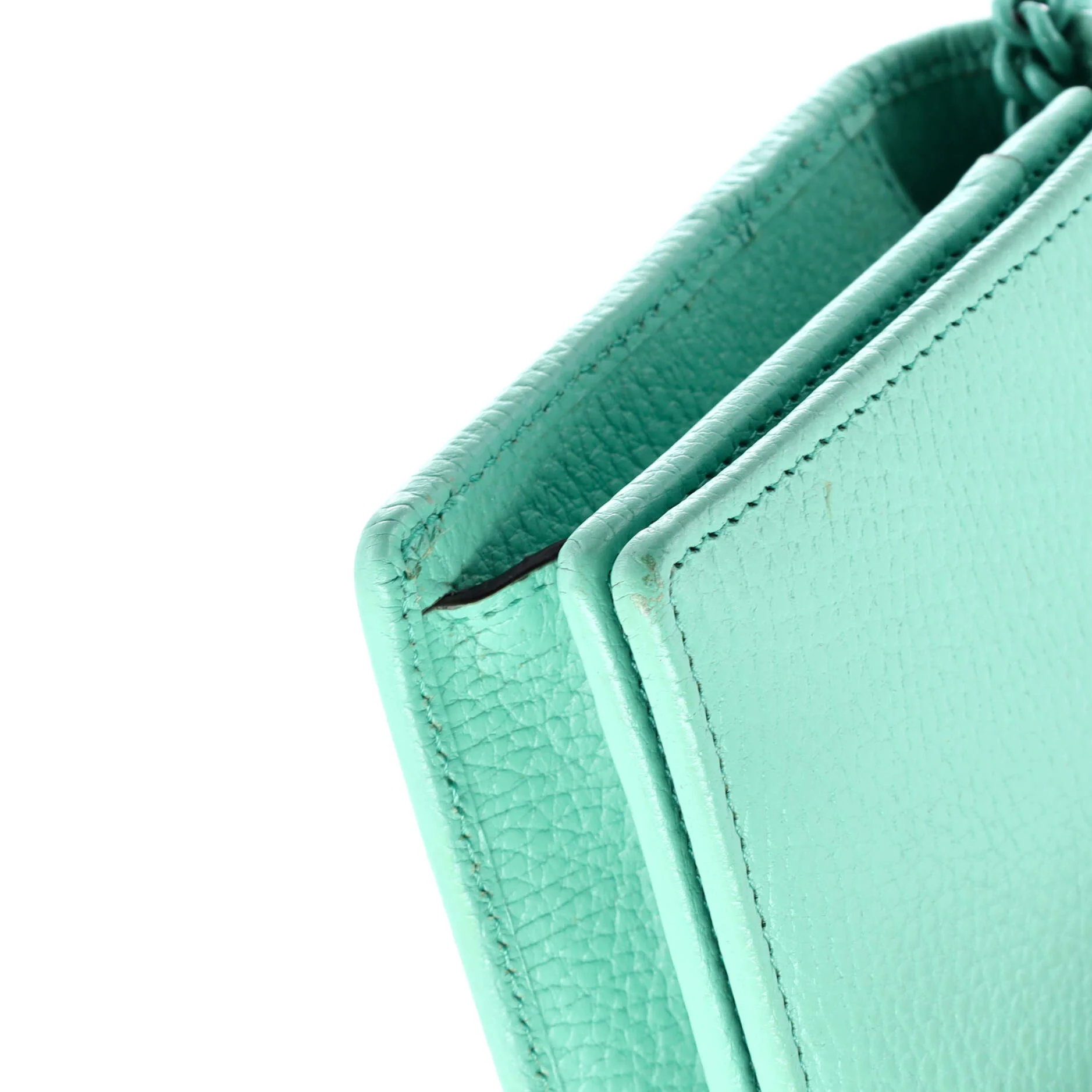 Petite GG Marmont Chain Wallet Leather Mini - Image 6