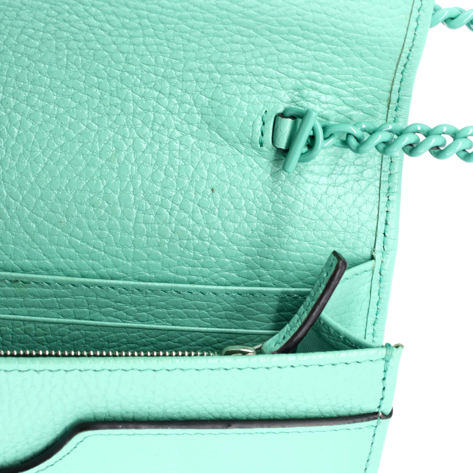 Petite GG Marmont Chain Wallet Leather Mini - Image 7