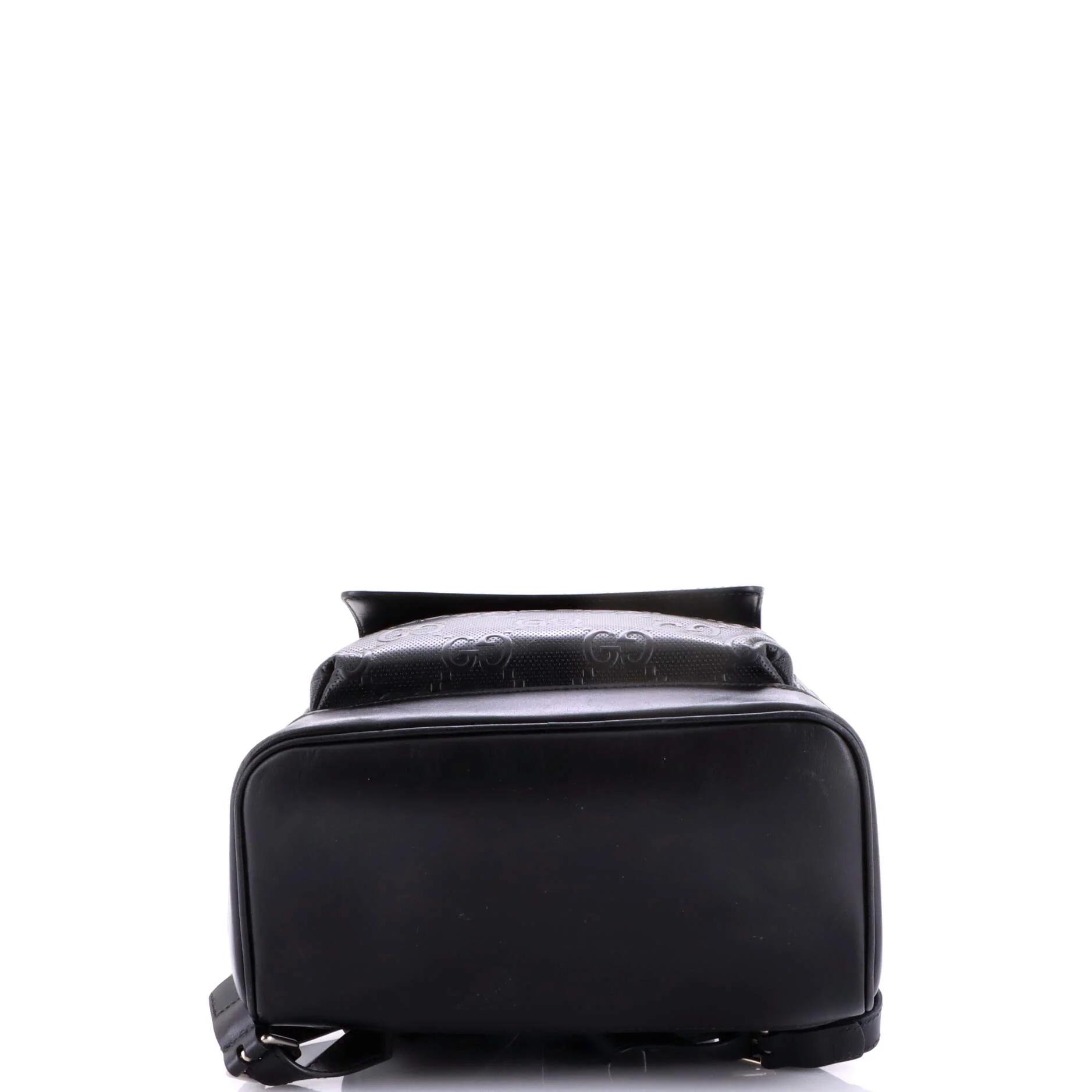 Pocket Backpack GG Embossed Perforated Leather Large - Image 4
