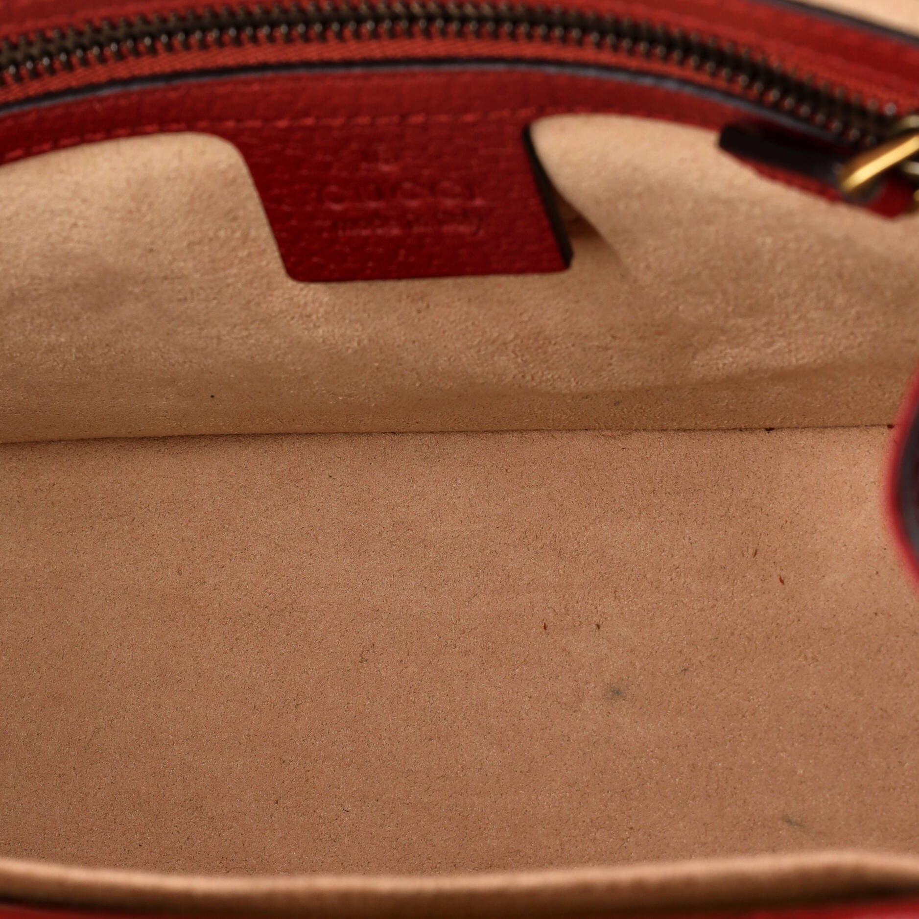 Queen Margaret Top Handle Bag GG Coated Canvas with Leather Small - Image 5
