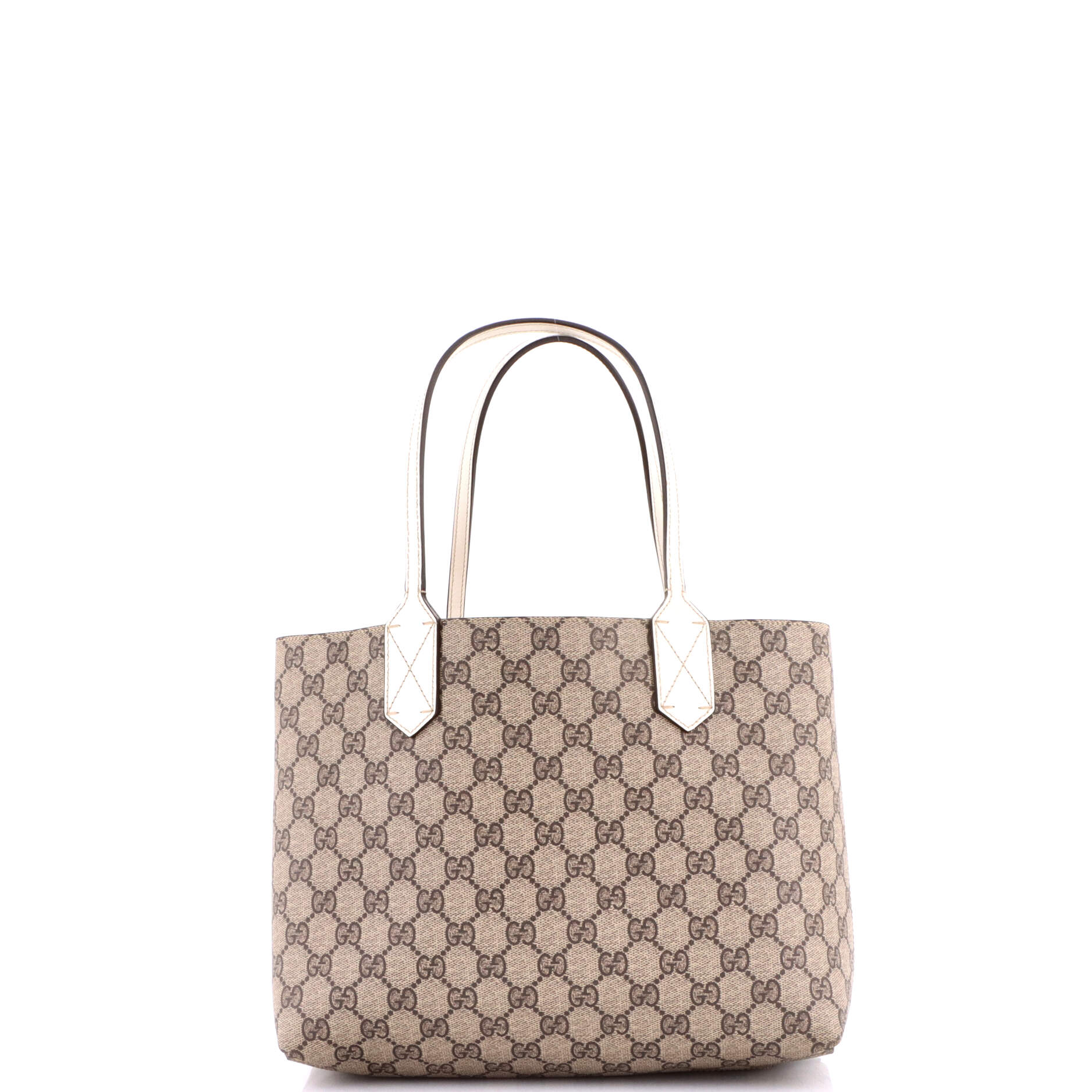 Reversible Tote GG Print Leather Small - Image 3