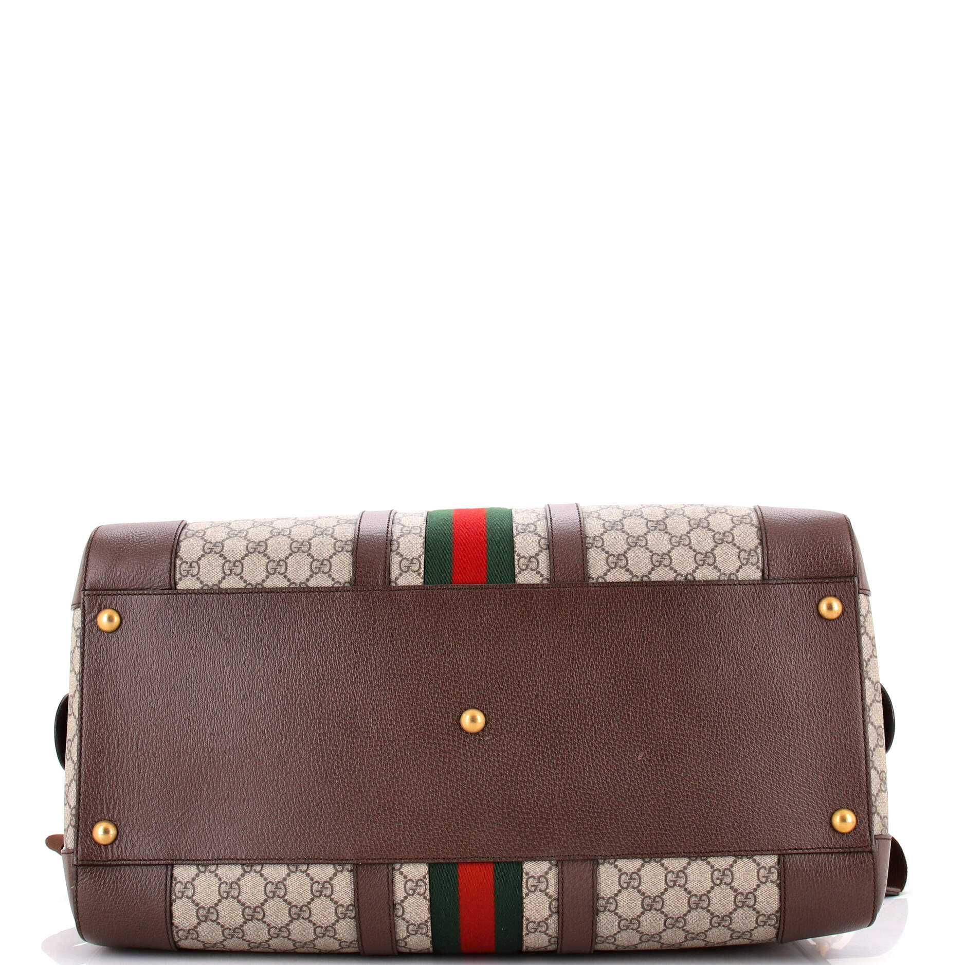 Savoy Web Convertible Duffle Bag GG Coated Canvas Large - Image 4