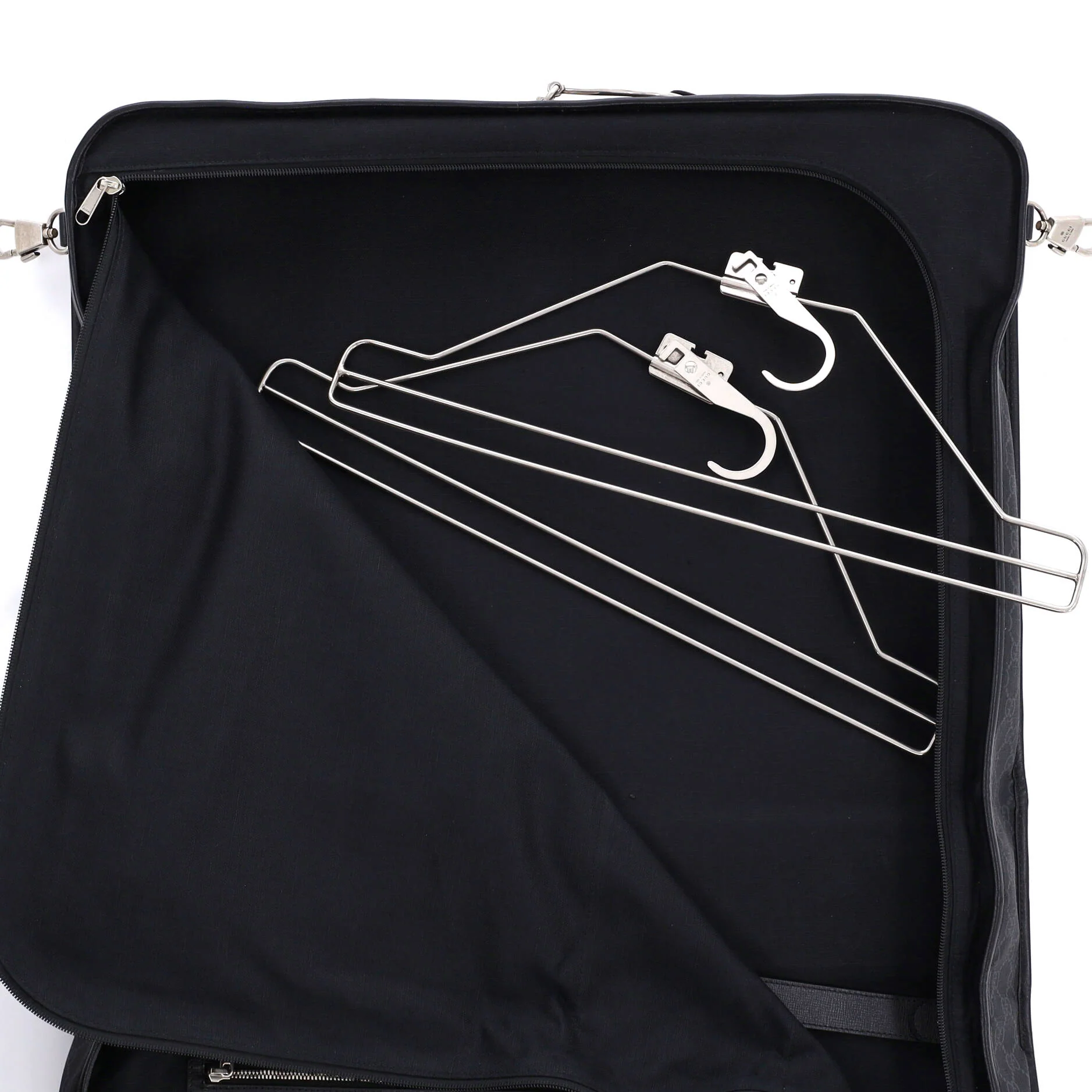 Savoy Web Garment Bag GG Coated Canvas - Image 5