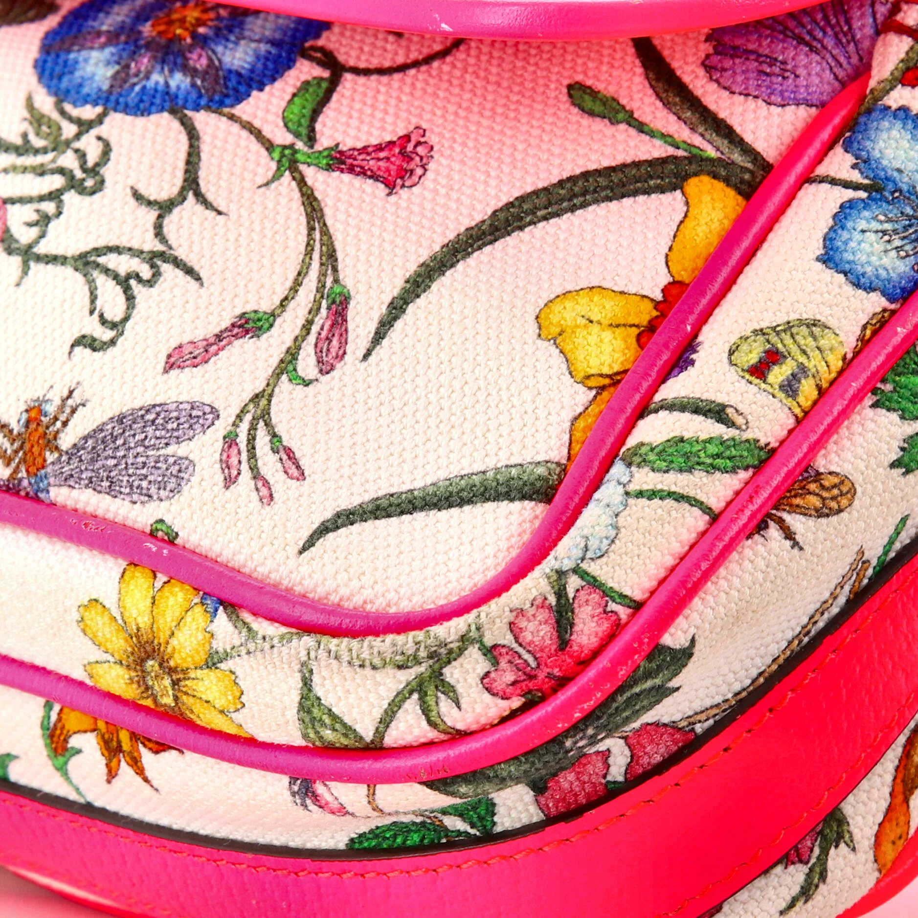 Shoulder Bag Flora Canvas Small - Image 6