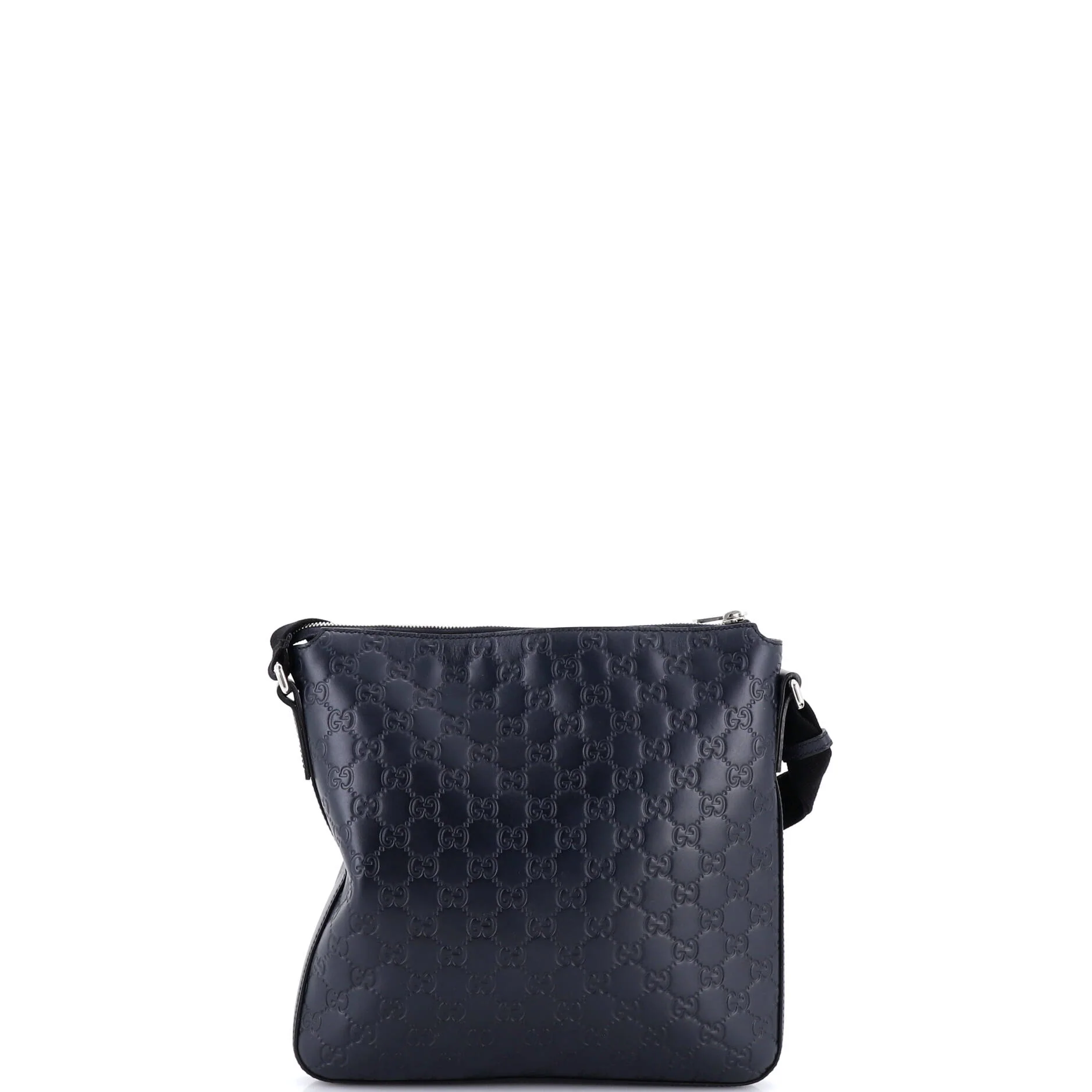 Signature Zip Messenger Bag Guccissima Leather Medium - Image 3