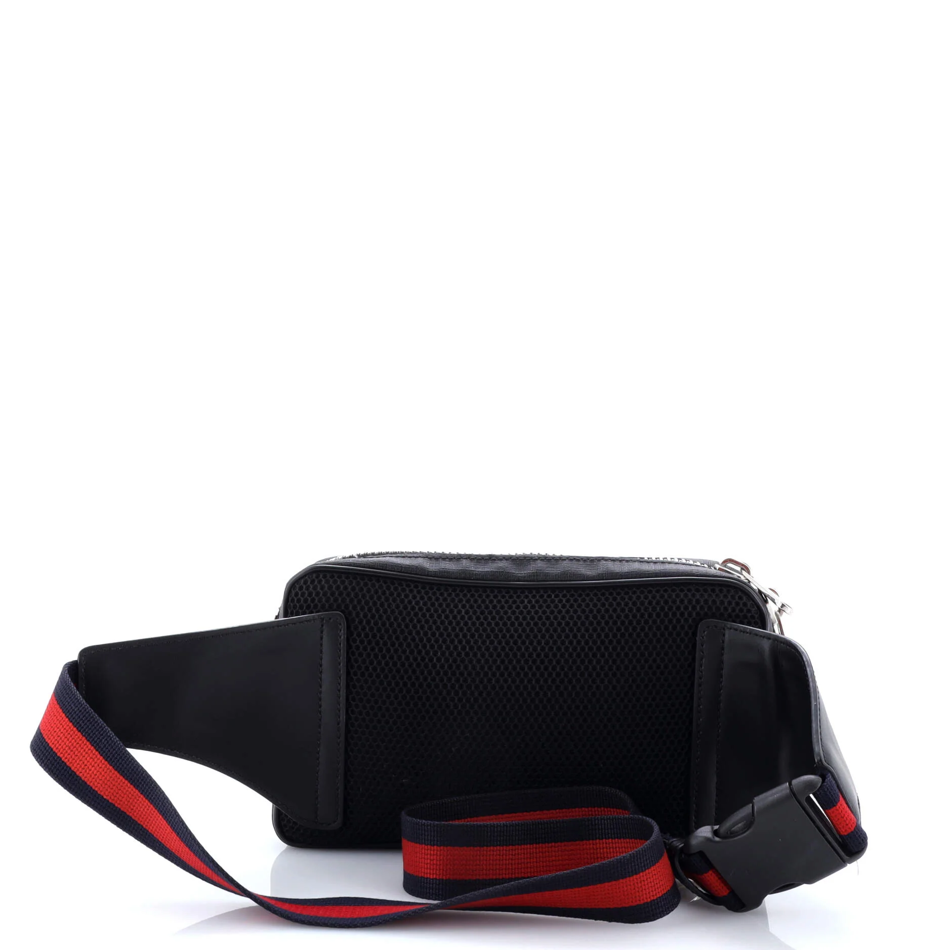 Soft Zip Belt Bag GG Coated Canvas Small - Image 3