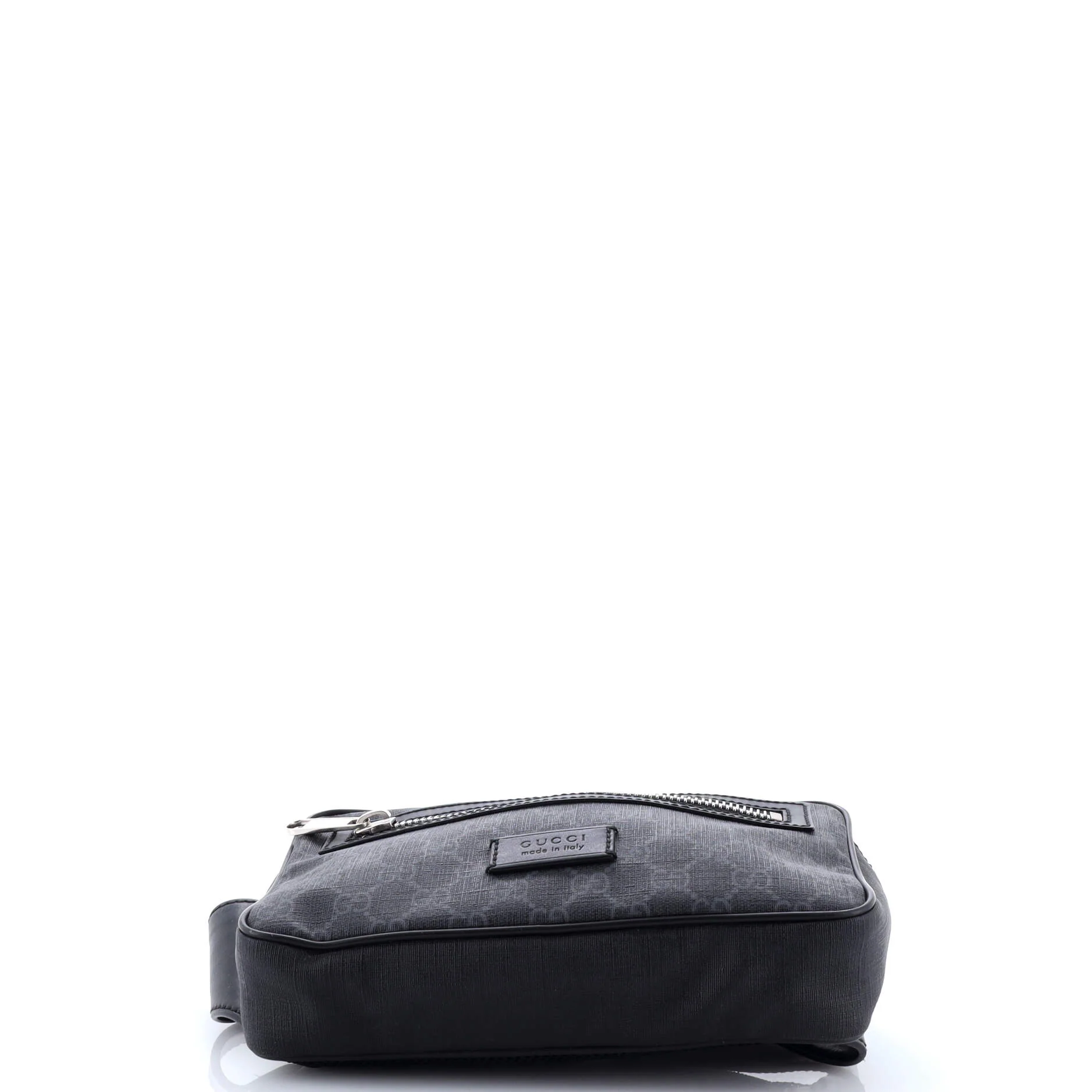 Soft Zip Belt Bag GG Coated Canvas Small - Image 4