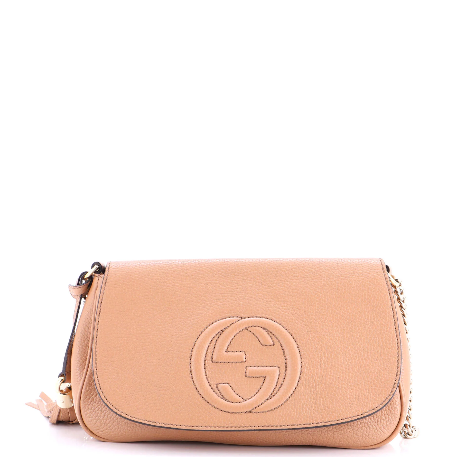 Soho Chain Crossbody Bag Leather Medium