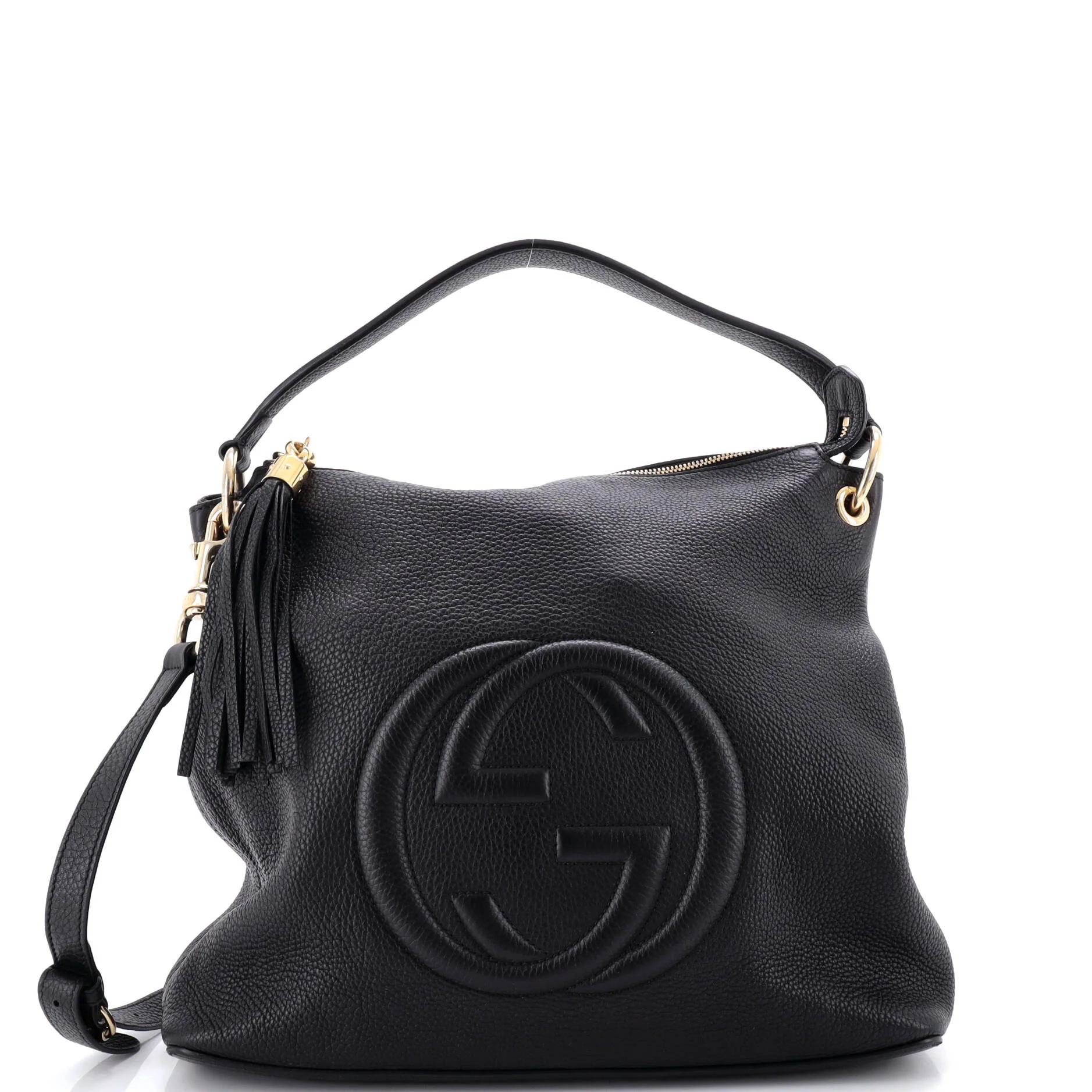 Soho Convertible Hobo Leather Large