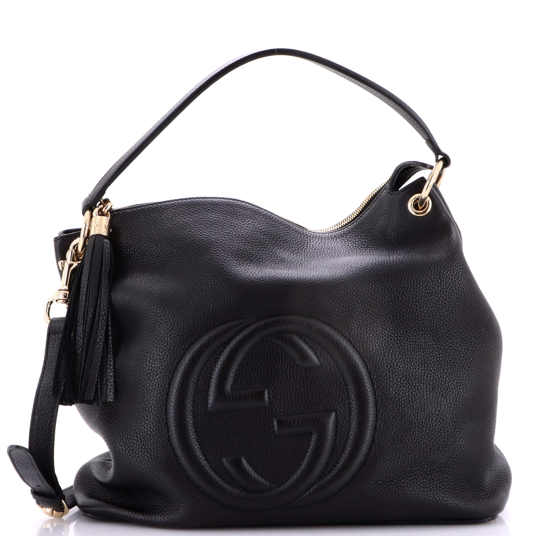Soho Convertible Hobo Leather Large