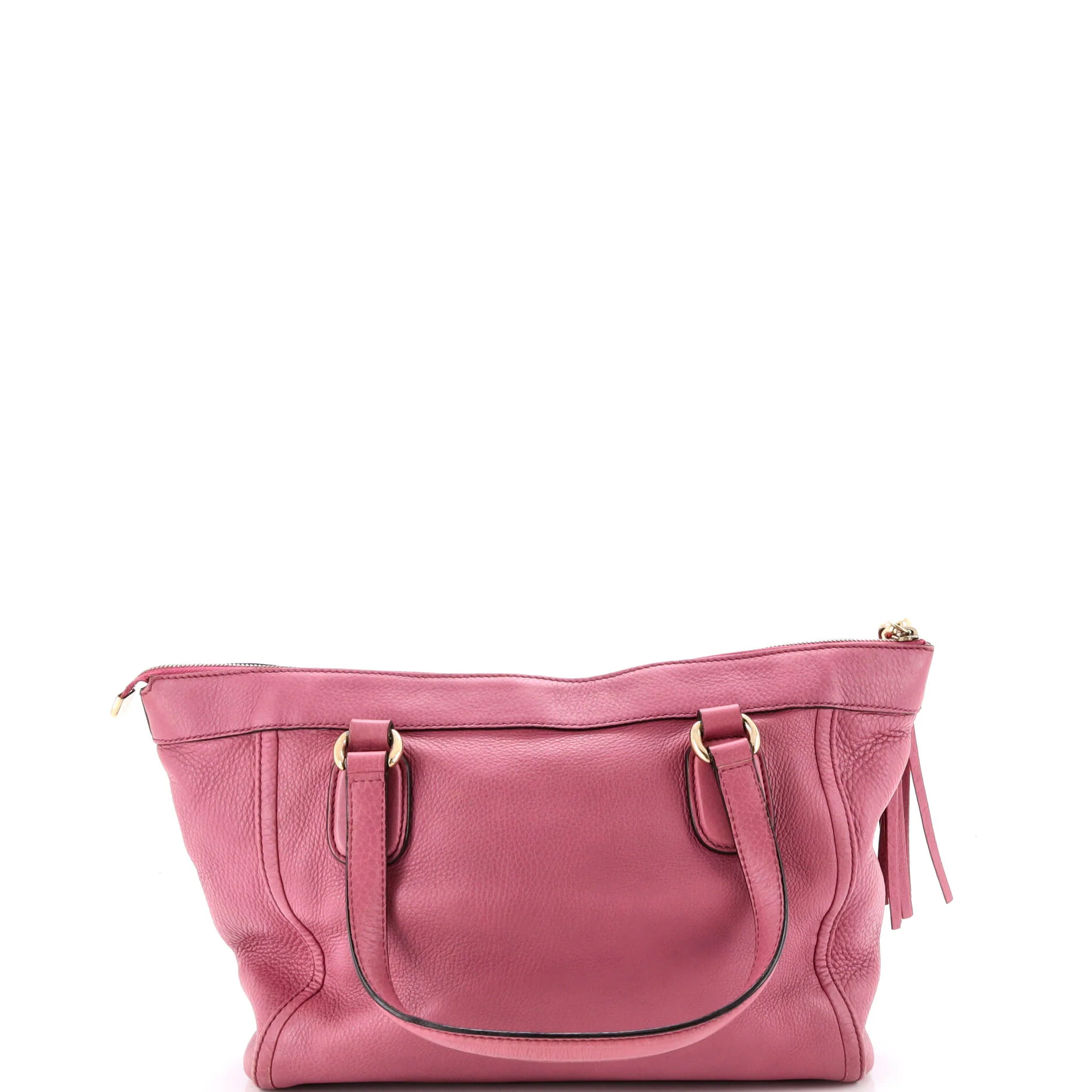 Soho Zip Tote Leather Small - Image 3
