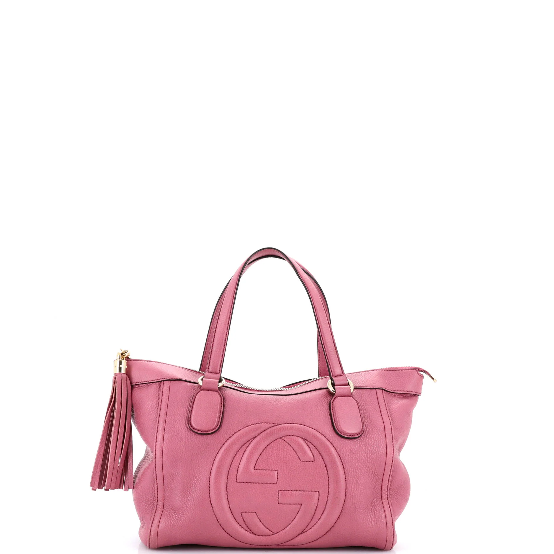 Soho Zip Tote Leather Small