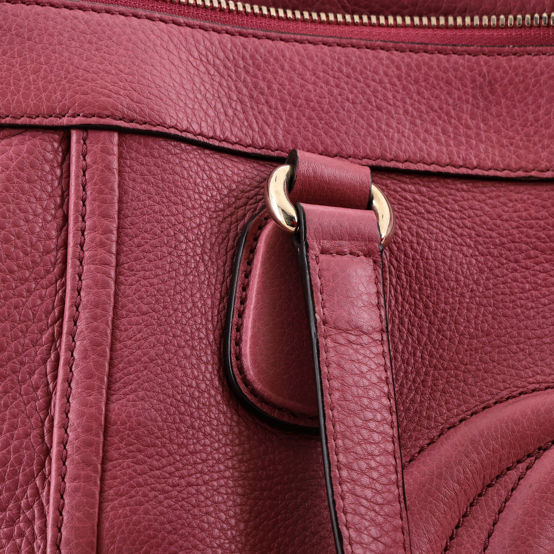 Soho Zip Tote Leather Small - Image 6