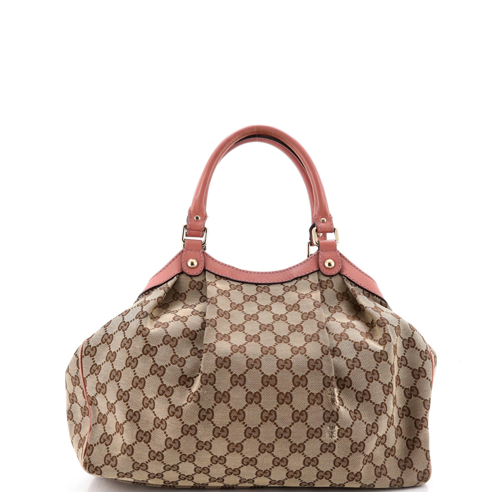 Sukey Tote GG Canvas with Leather Medium - Image 3