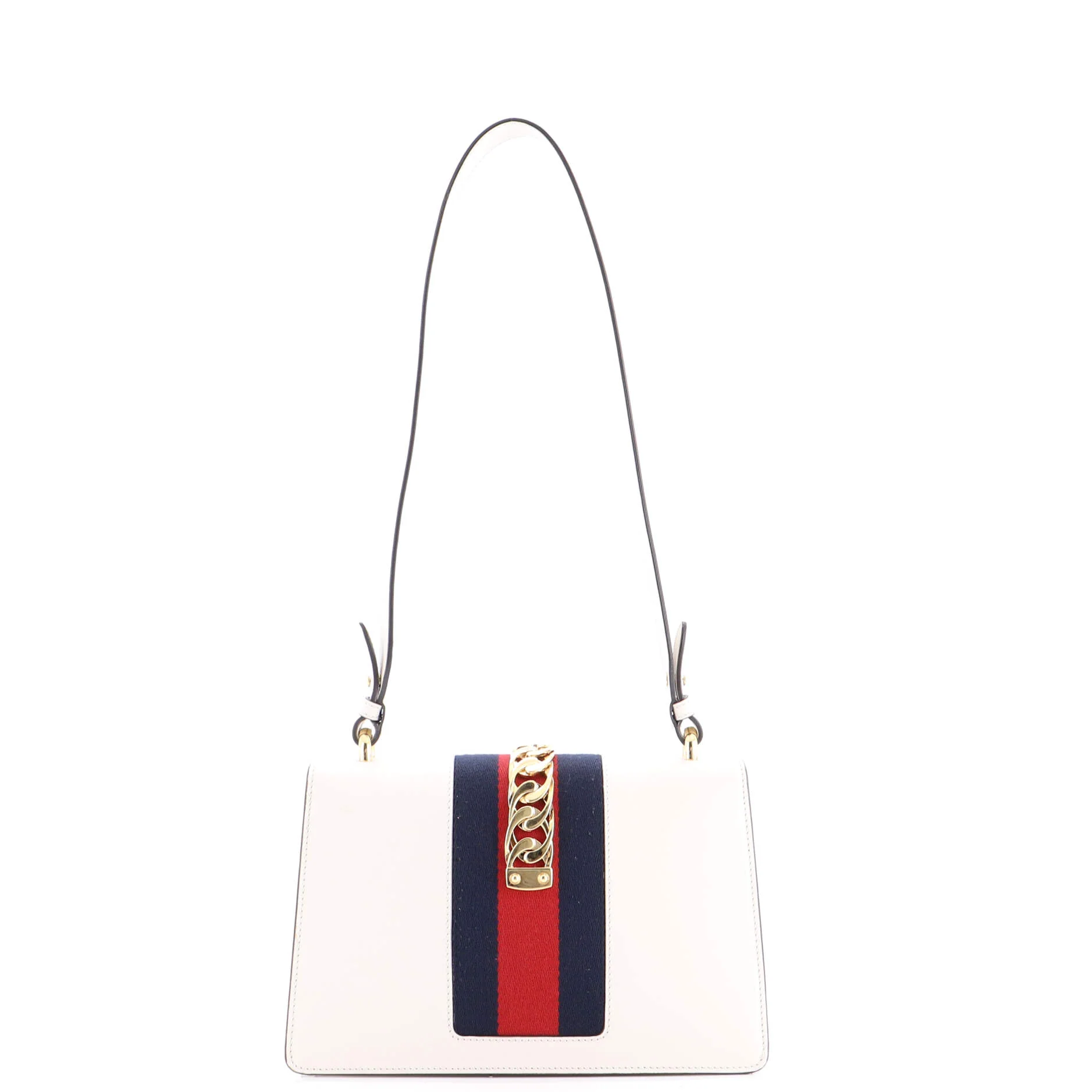 Sylvie Shoulder Bag Embroidered Leather Small - Image 3