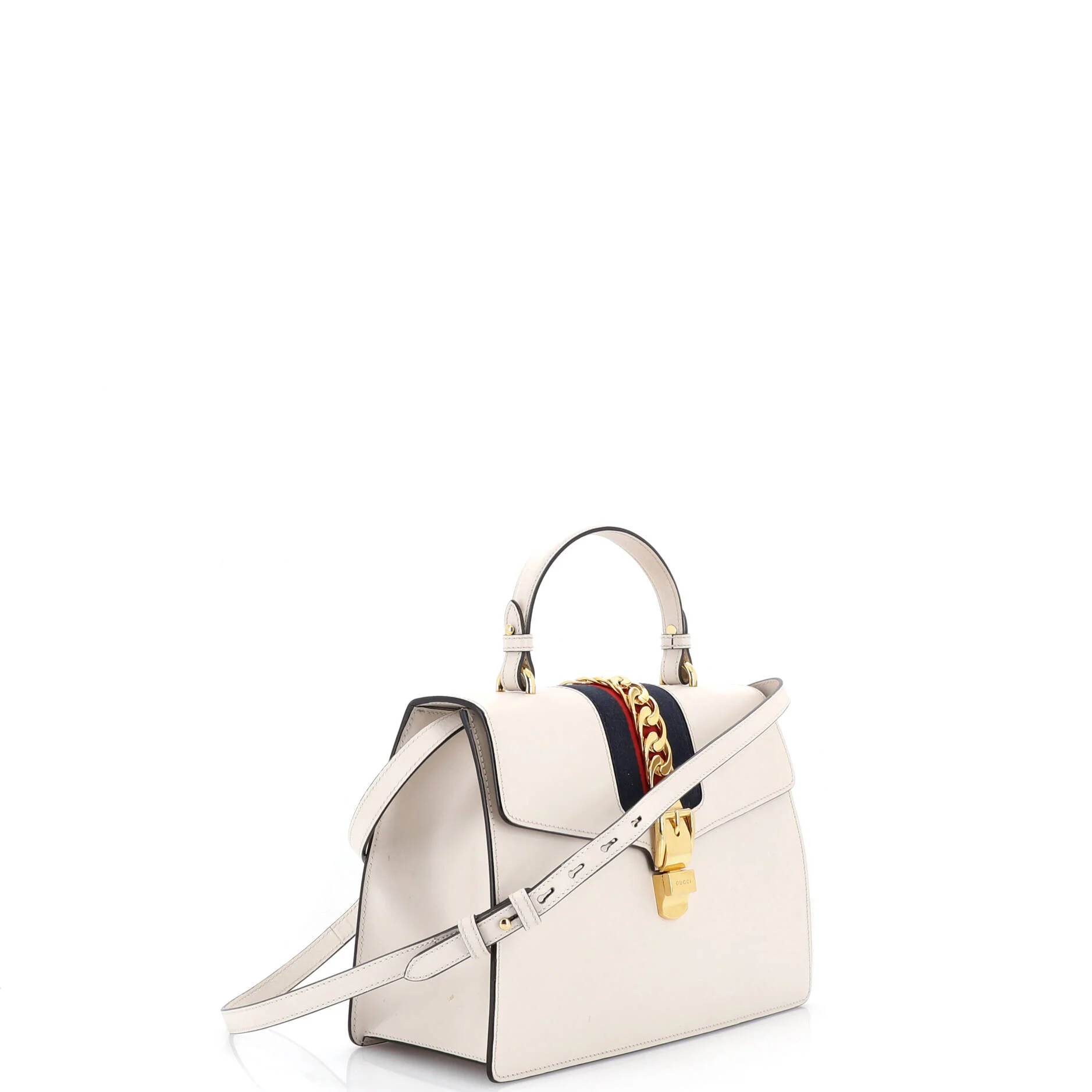 Sylvie Top Handle Bag Leather Large - Image 2