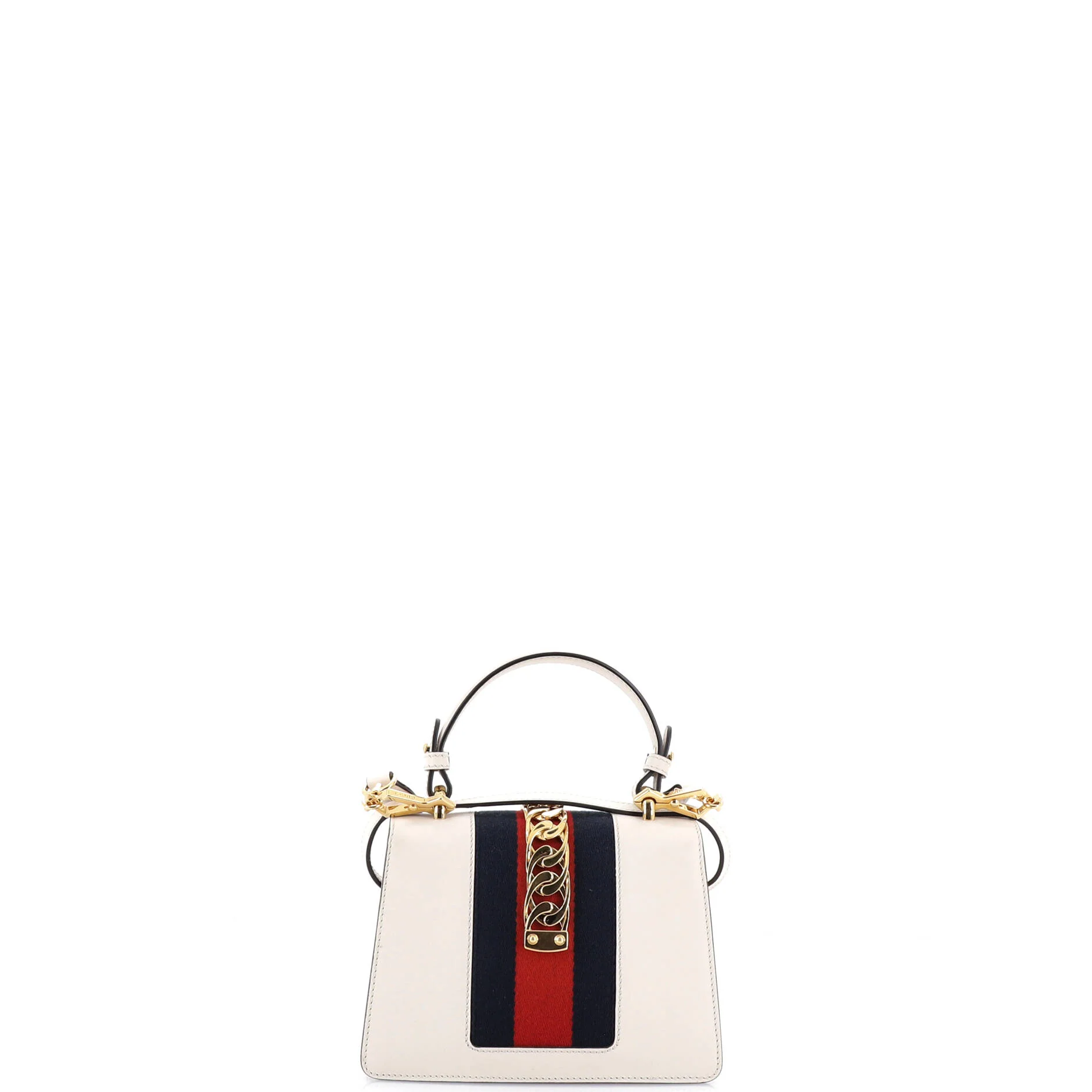 Sylvie Top Handle Bag Leather Mini - Image 3