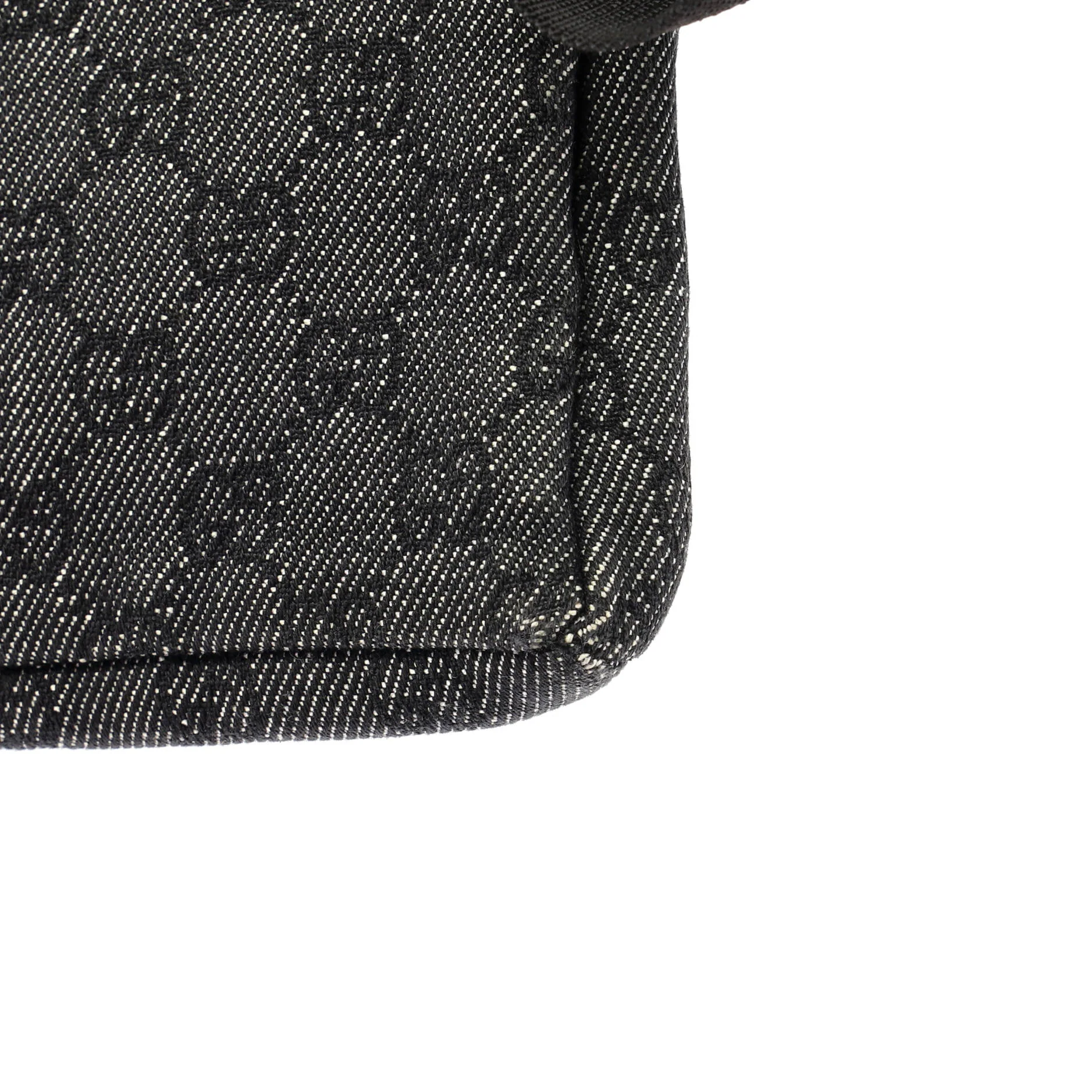 Vintage Double Belt Bag GG Denim - Image 7