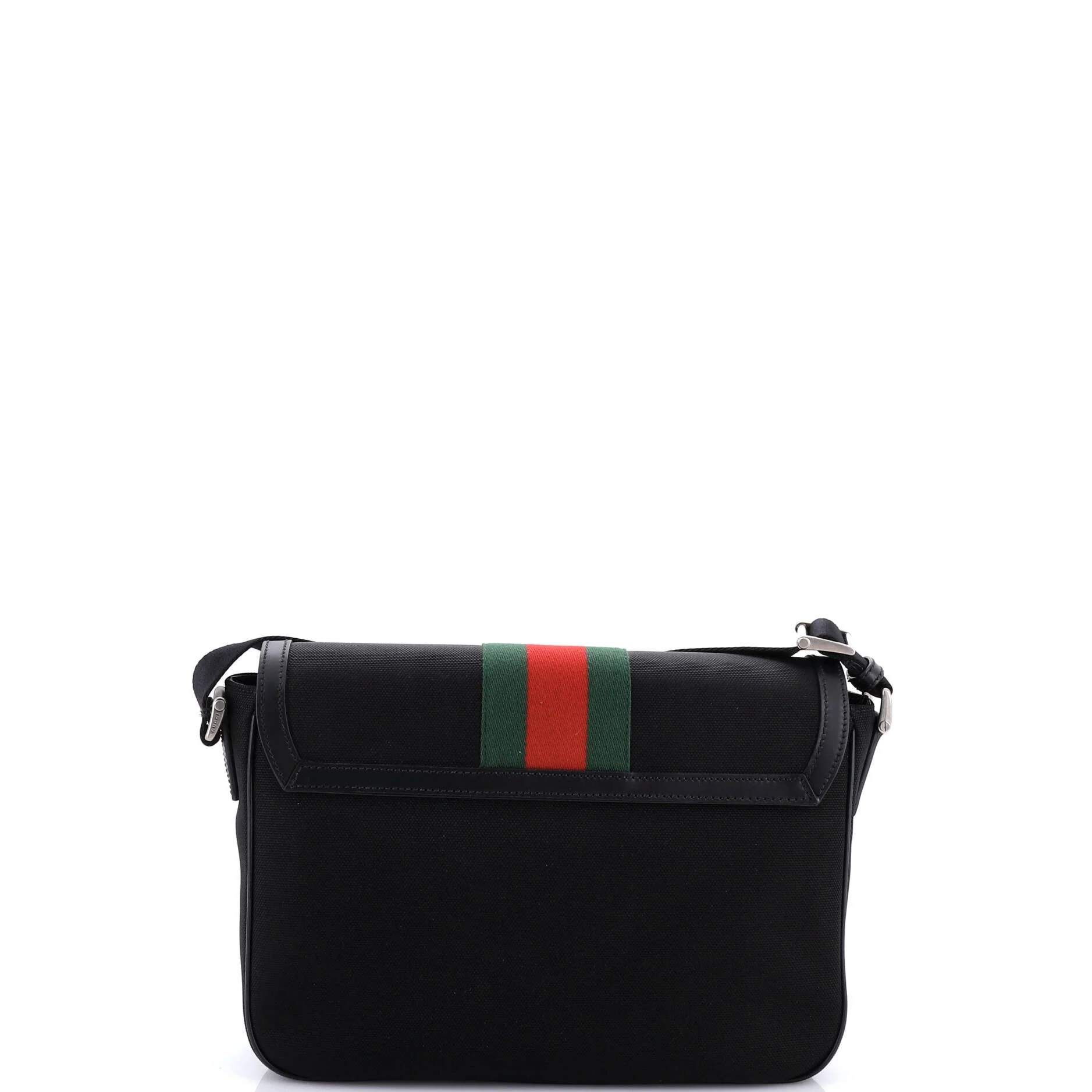 Web Flap Messenger Bag Techno Canvas Medium - Image 3
