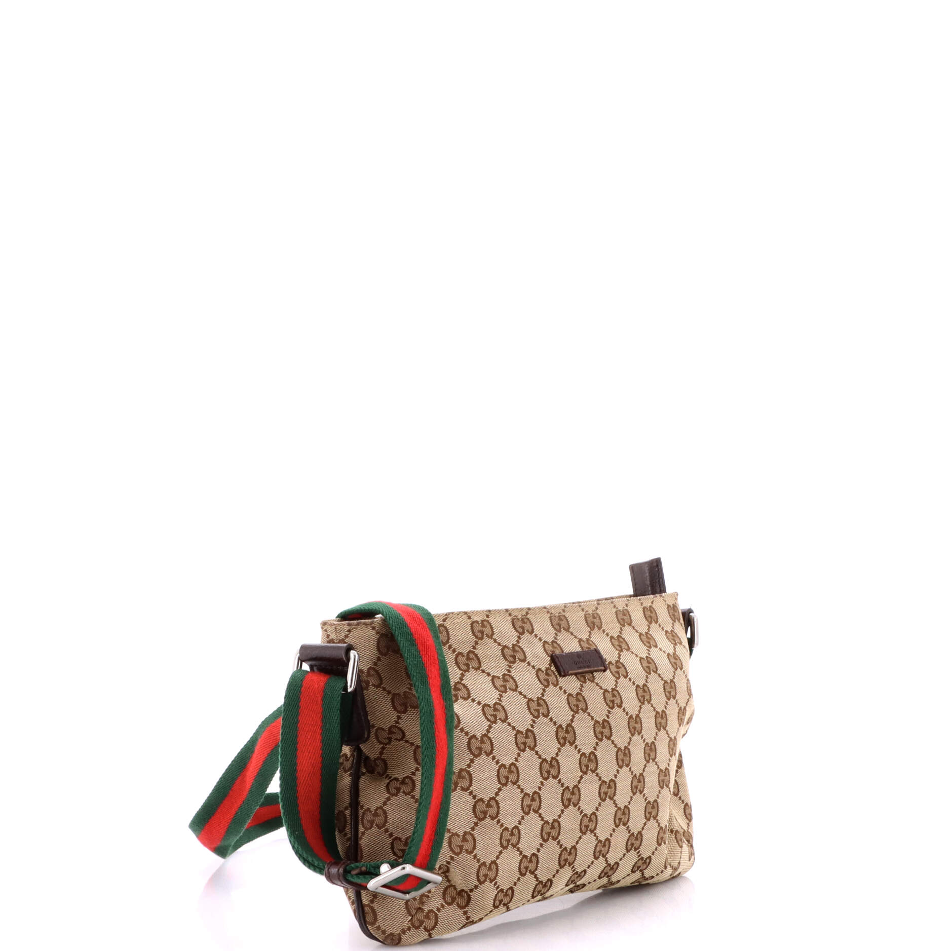 Web Strap Messenger Bag GG Canvas Small - Image 2