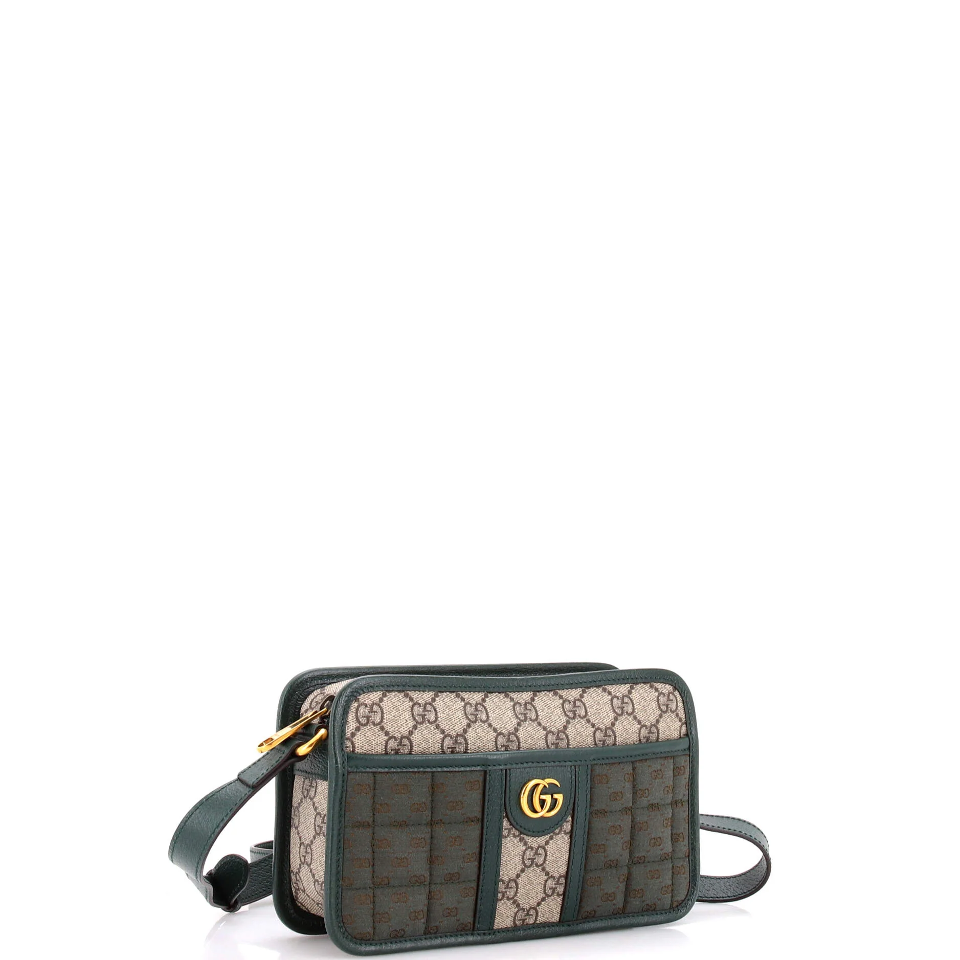 Zip Crossbody Bag GG Coated Canvas and Quilted Mini GG Canvas Small - Image 2