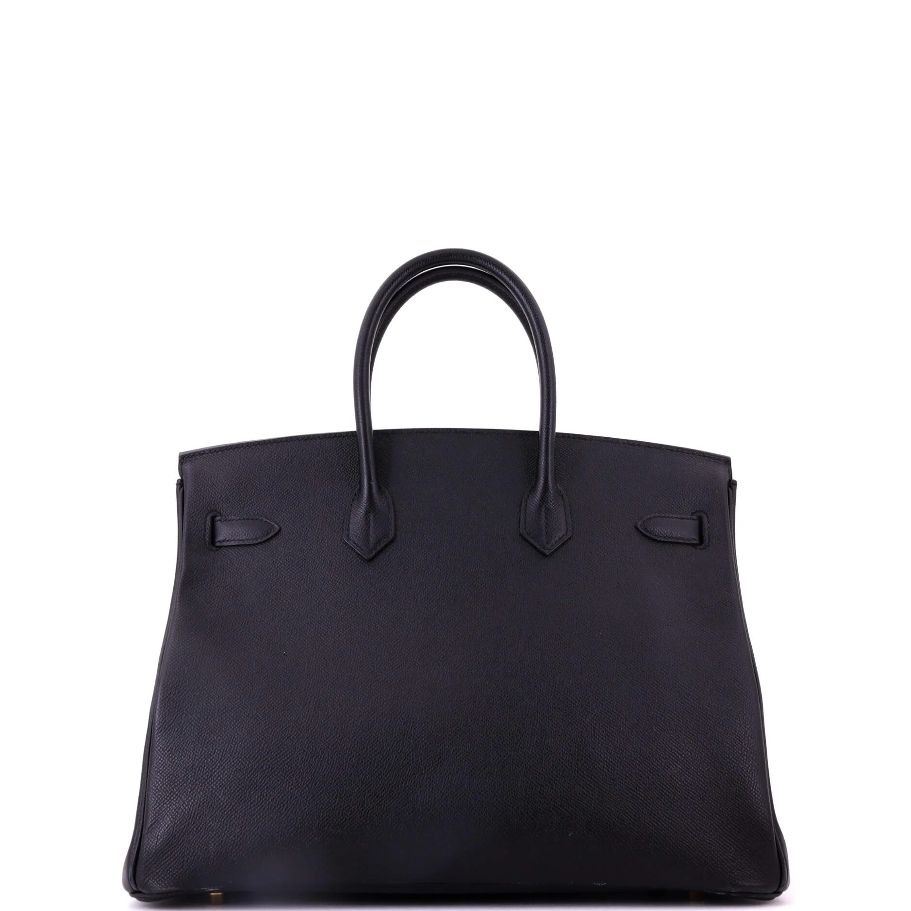 Birkin Handbag Noir Epsom with Gold Hardware 35 - Image 4