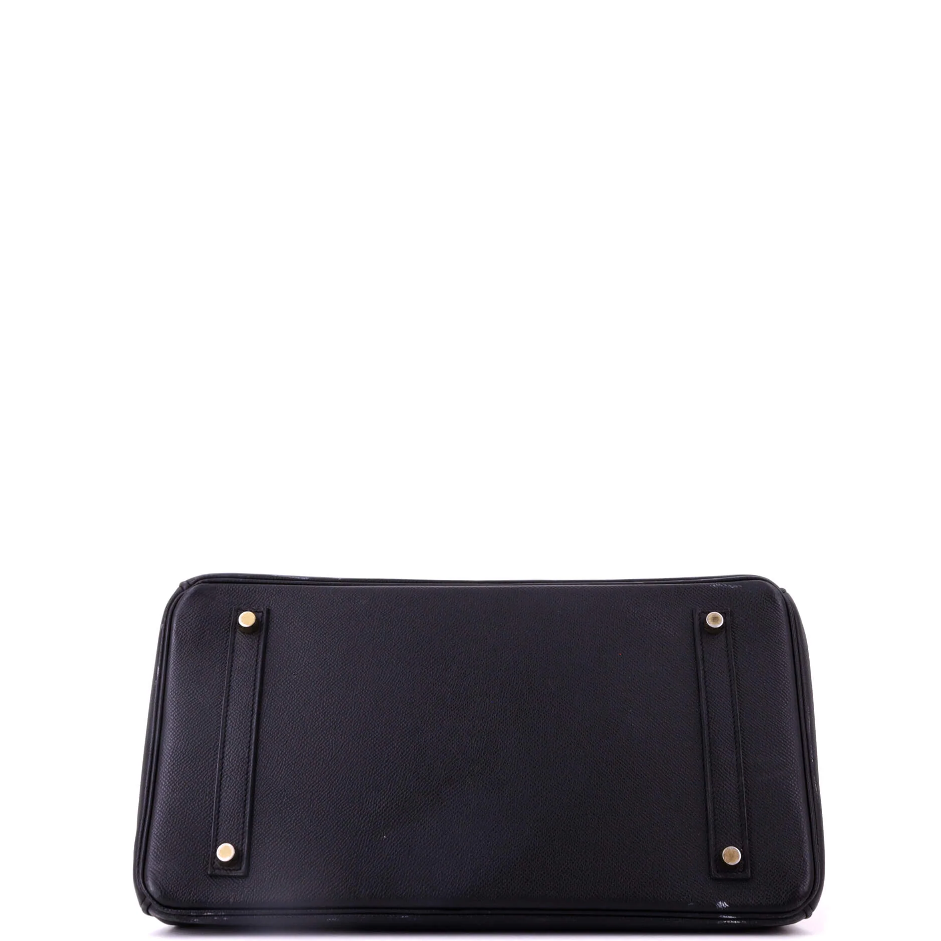 Birkin Handbag Noir Epsom with Gold Hardware 35 - Image 5