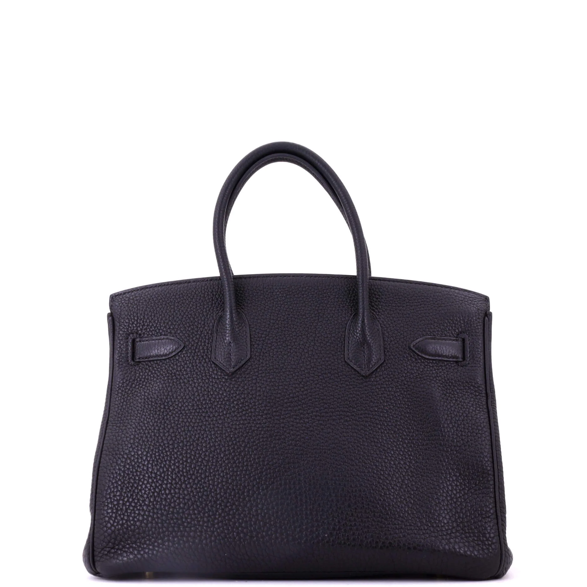 Birkin Handbag Noir Togo with Gold Hardware 30 - Image 4