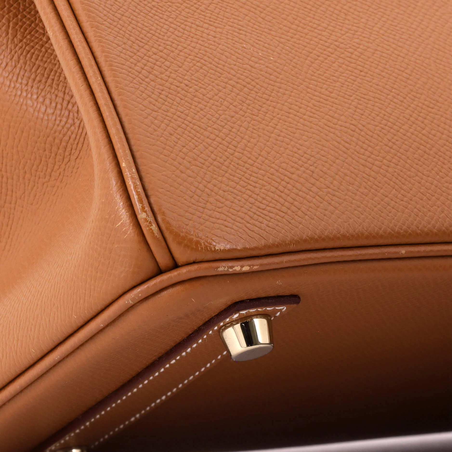 Birkin Handbag Gold Epsom with Gold Hardware 25 - Image 8