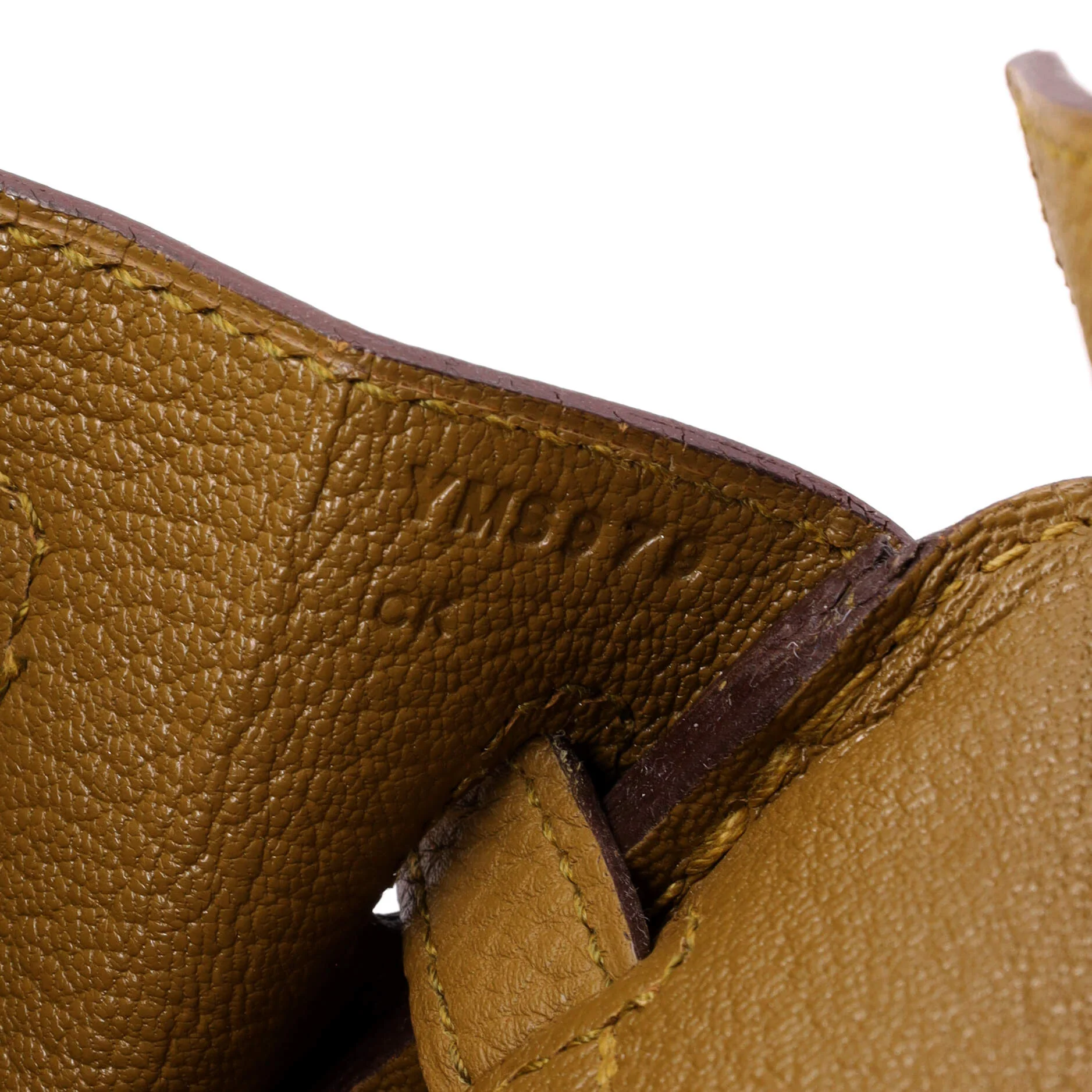 Birkin Handbag Bronze Dore Togo with Gold Hardware 25 - Image 8