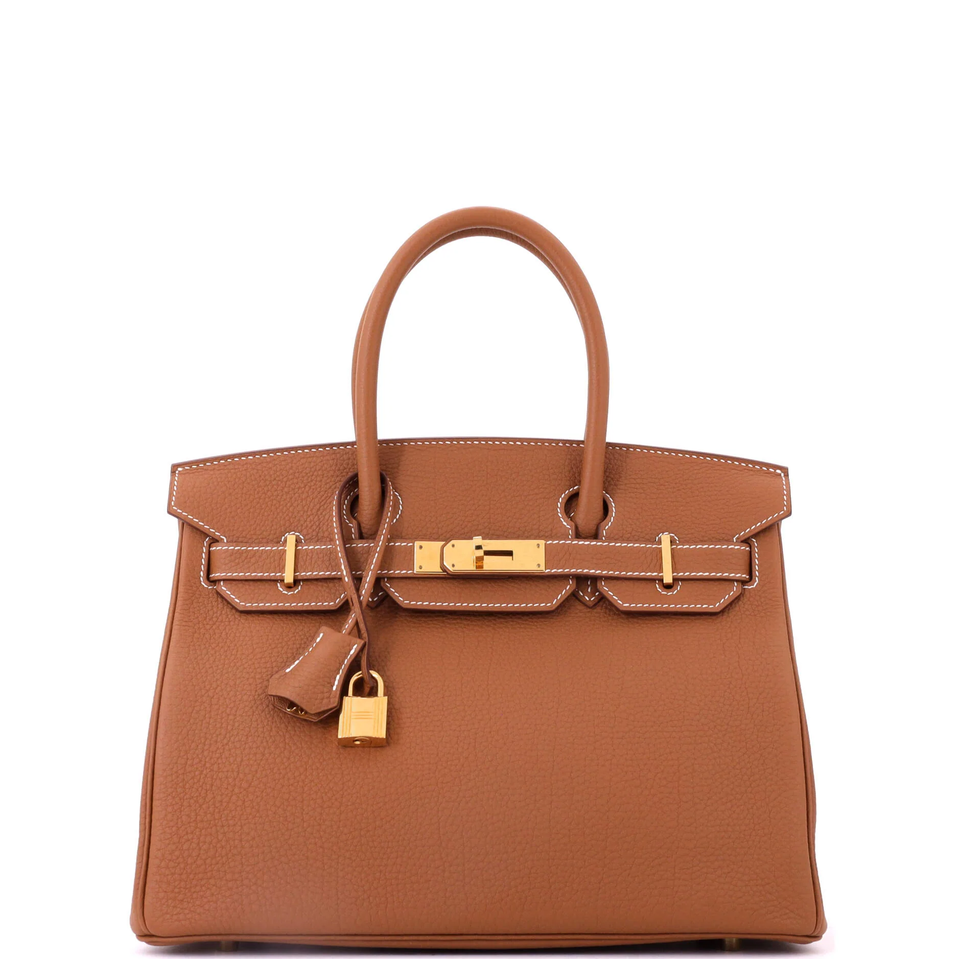 Birkin Handbag Gold Togo with Gold Hardware 30