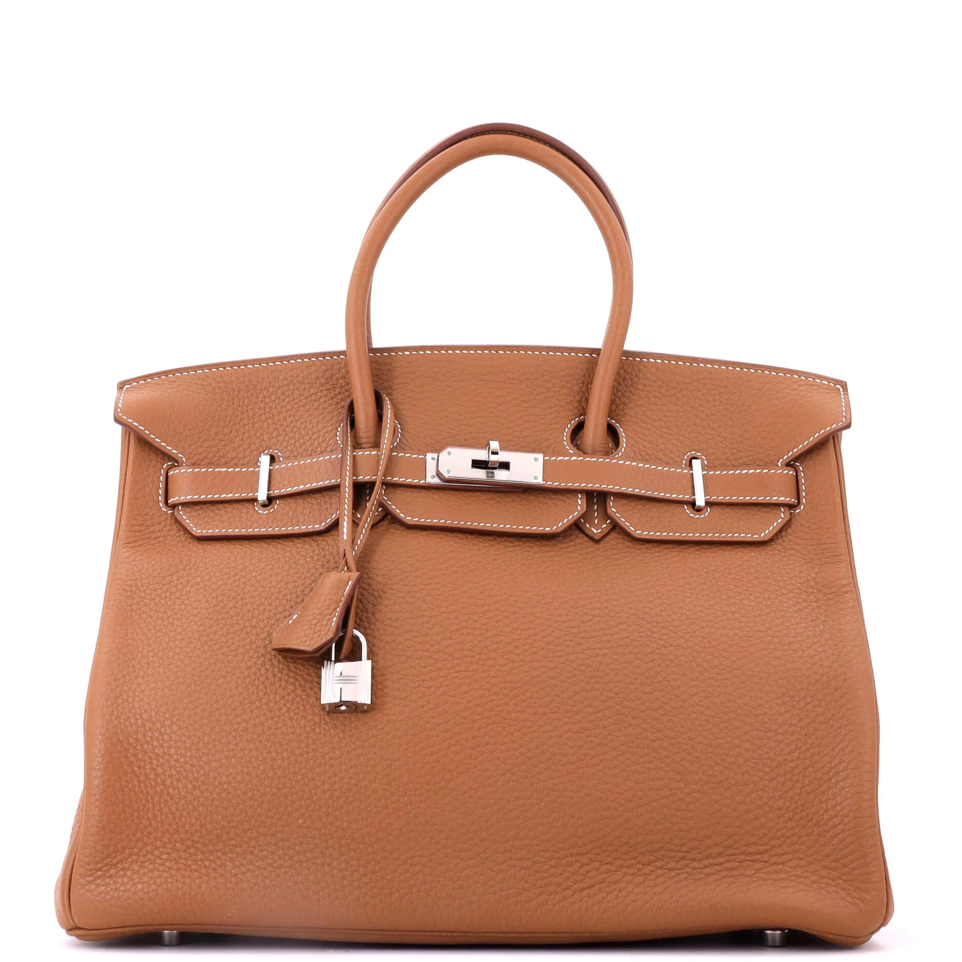 Birkin Handbag Gold Togo with Palladium Hardware 35