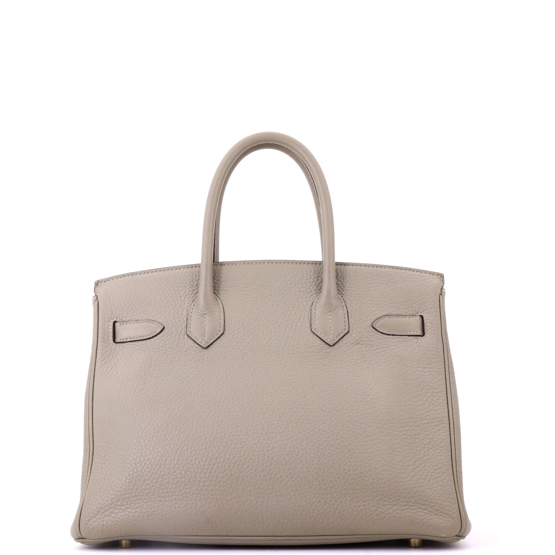 Birkin Handbag Sauge Clemence with Gold Hardware 30 - Image 3