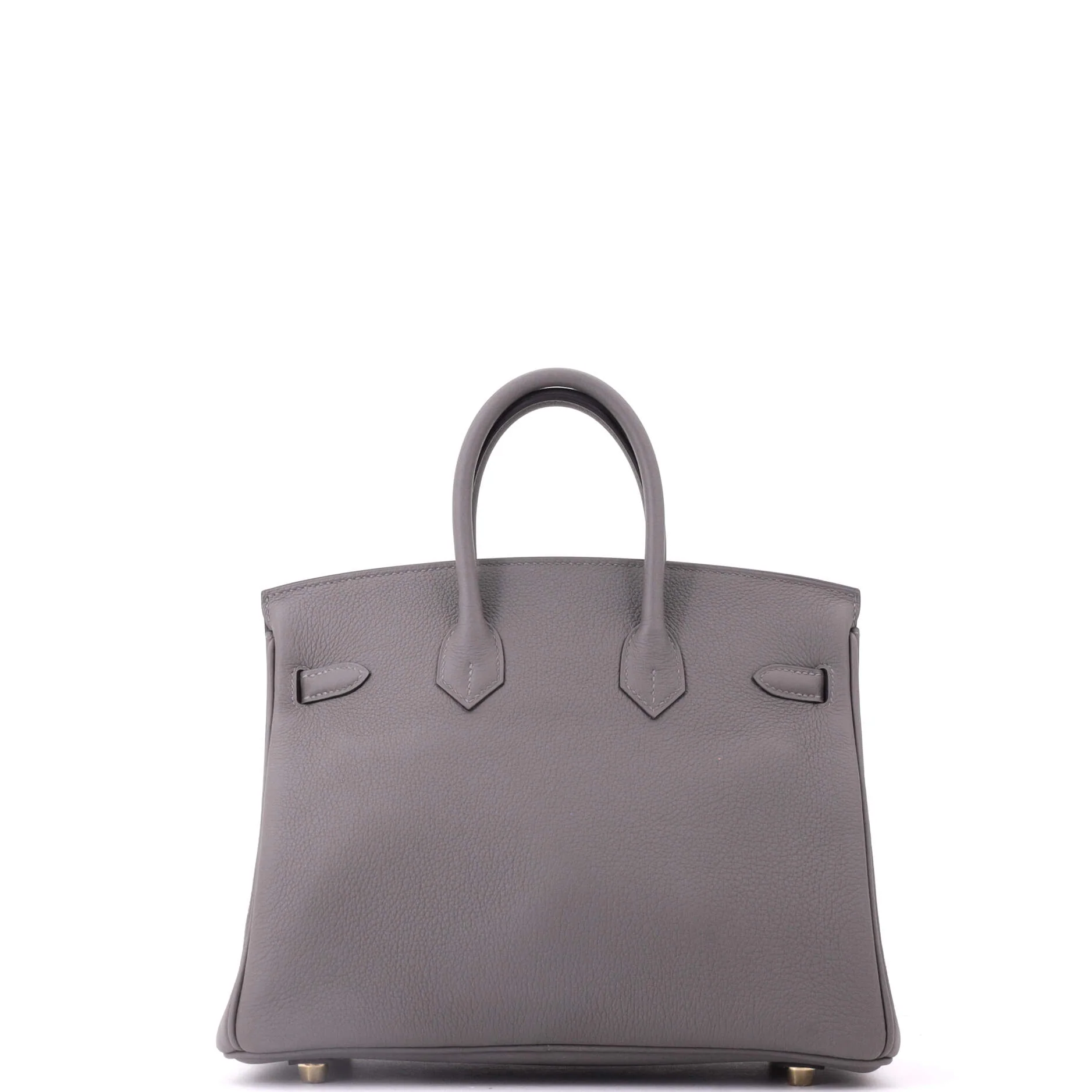 Birkin Handbag Grey Togo with Gold Hardware 25 - Image 4