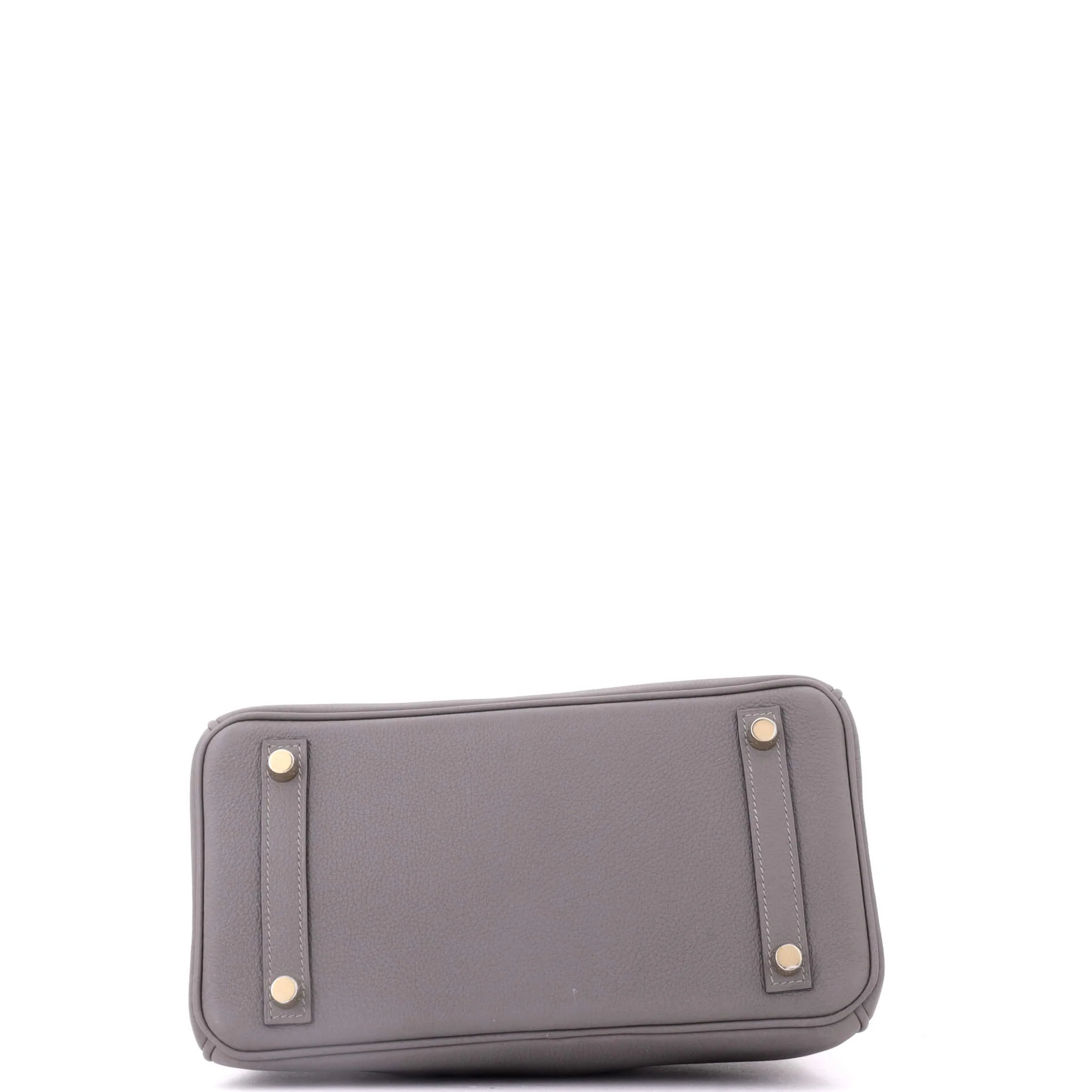 Birkin Handbag Grey Togo with Gold Hardware 25 - Image 5