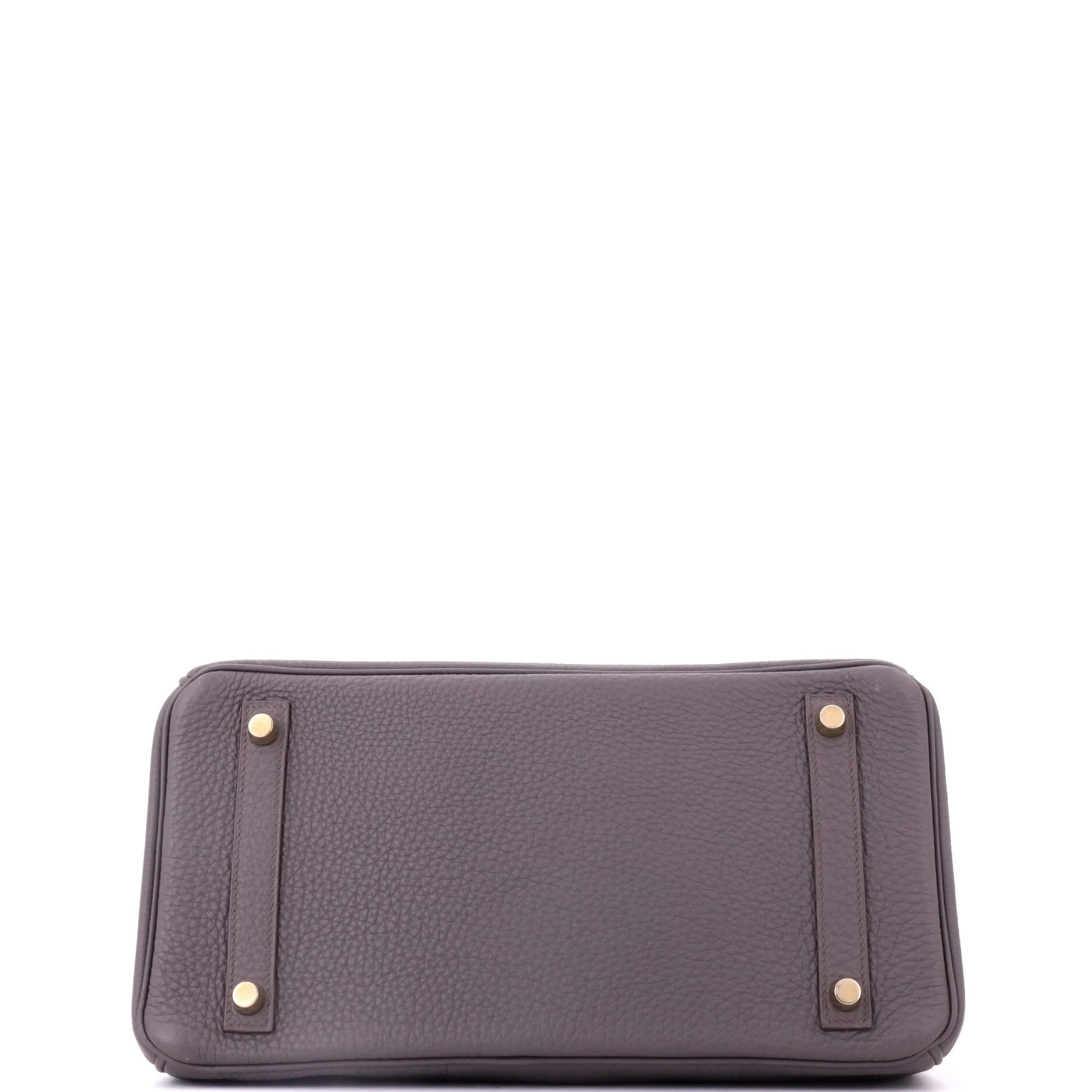 Birkin Handbag Grey Togo with Gold Hardware 30 - Image 5