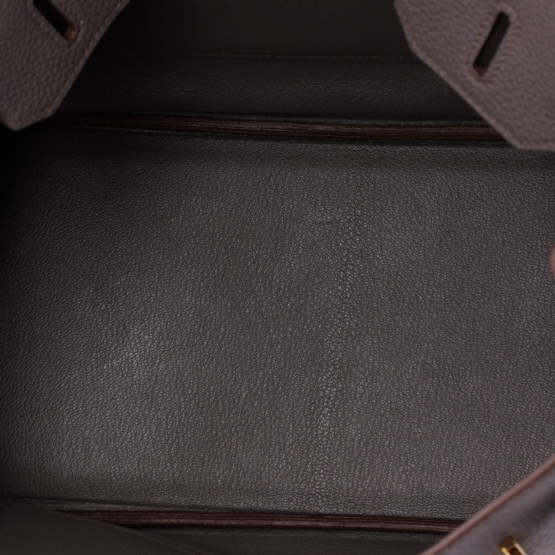 Birkin Handbag Grey Togo with Gold Hardware 30 - Image 6