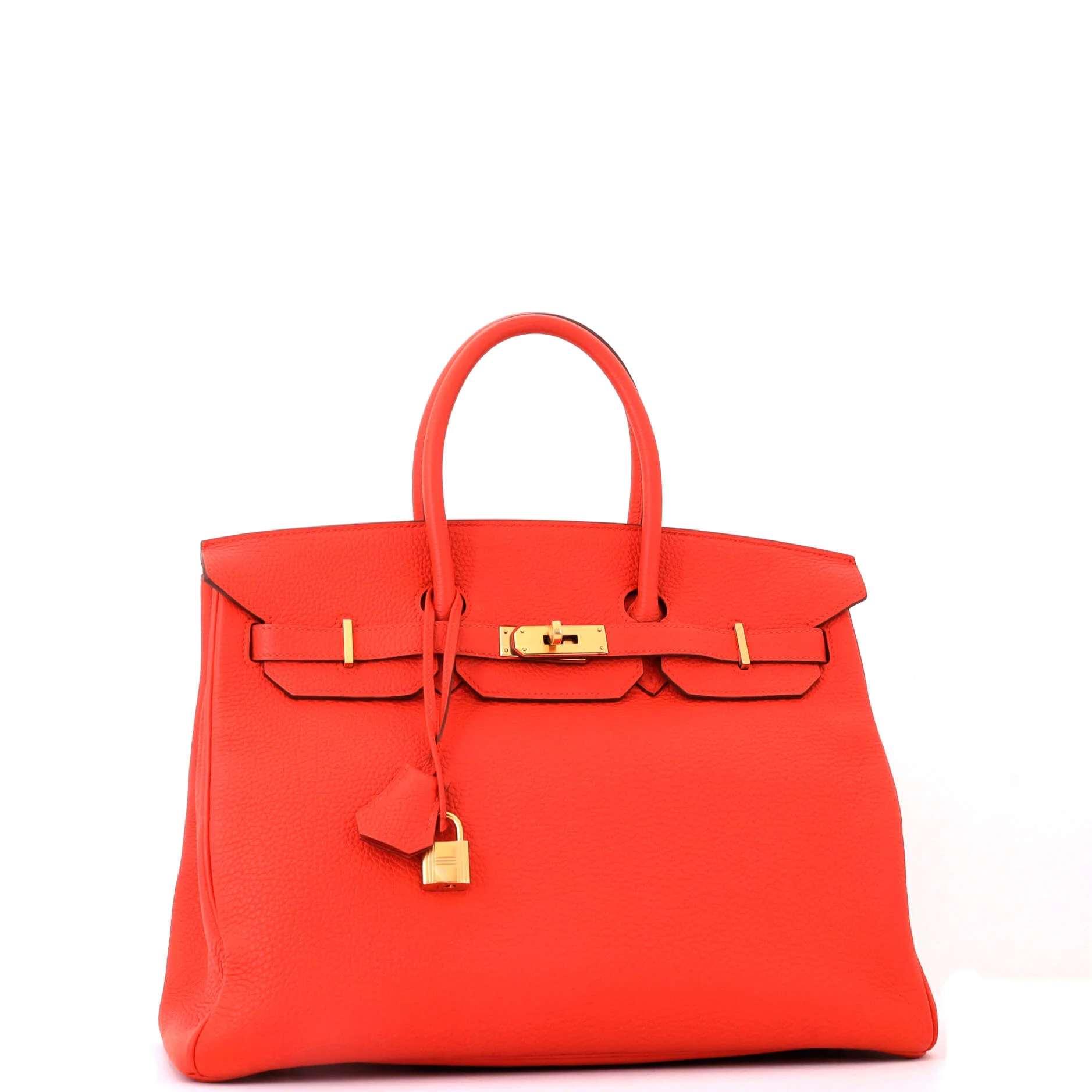 Birkin Handbag Capucine Togo with Gold Hardware 35 - Image 2