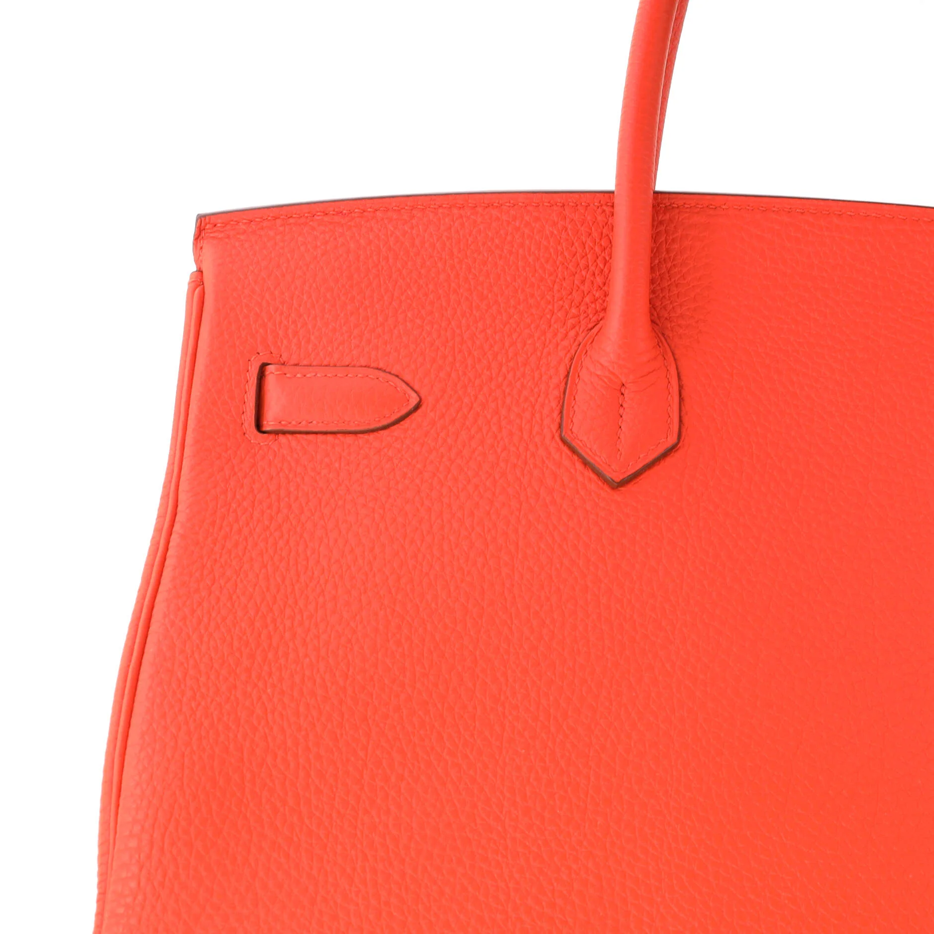 Birkin Handbag Capucine Togo with Gold Hardware 35 - Image 8