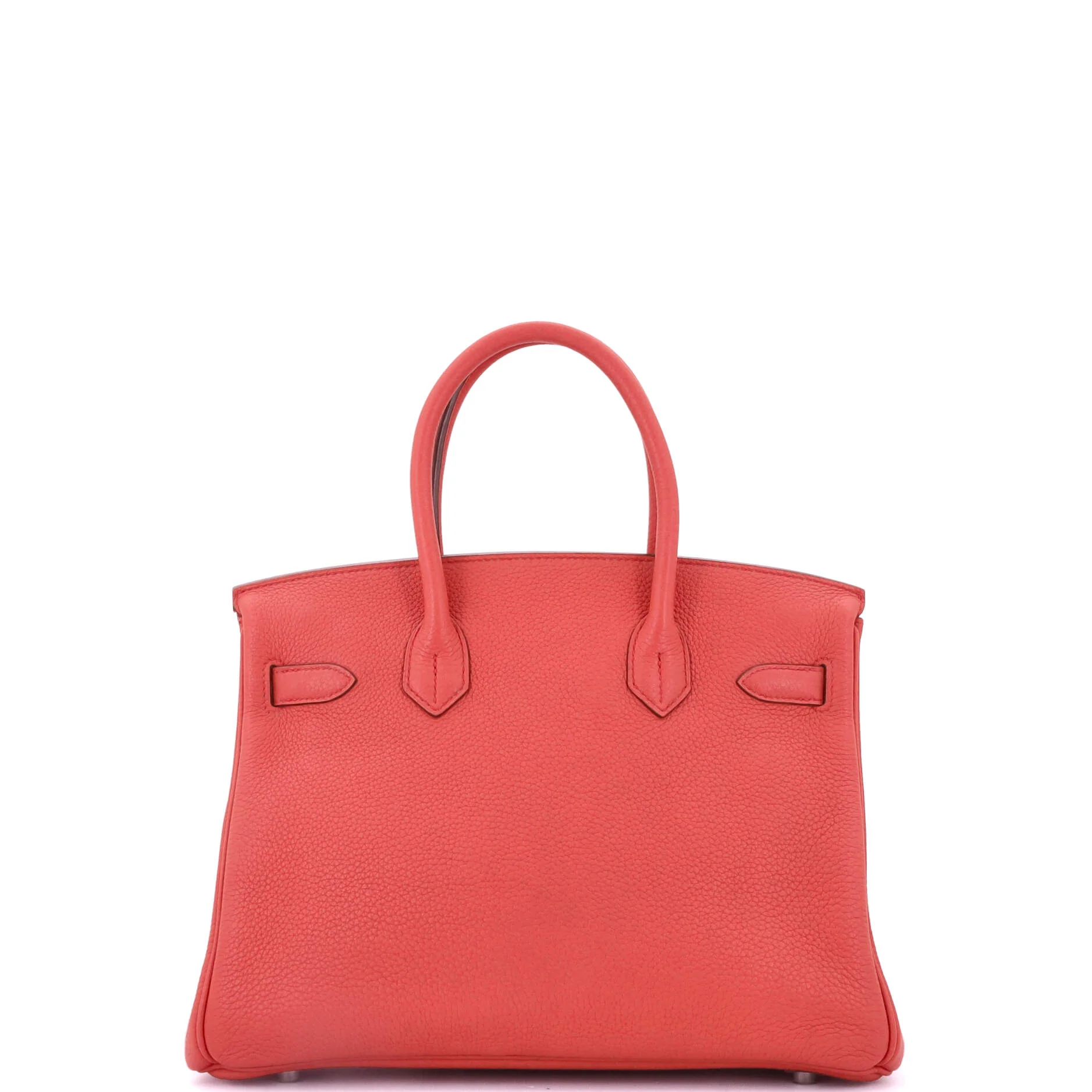 Birkin Handbag Bougainvillier Clemence with Palladium Hardware 30 - Image 4