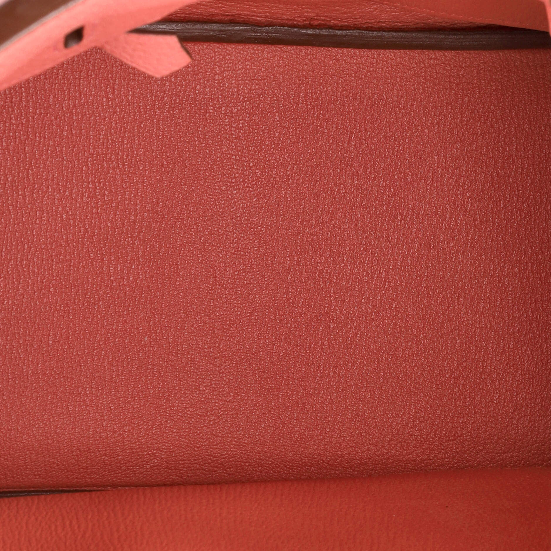 Birkin Handbag Bougainvillier Clemence with Palladium Hardware 30 - Image 6
