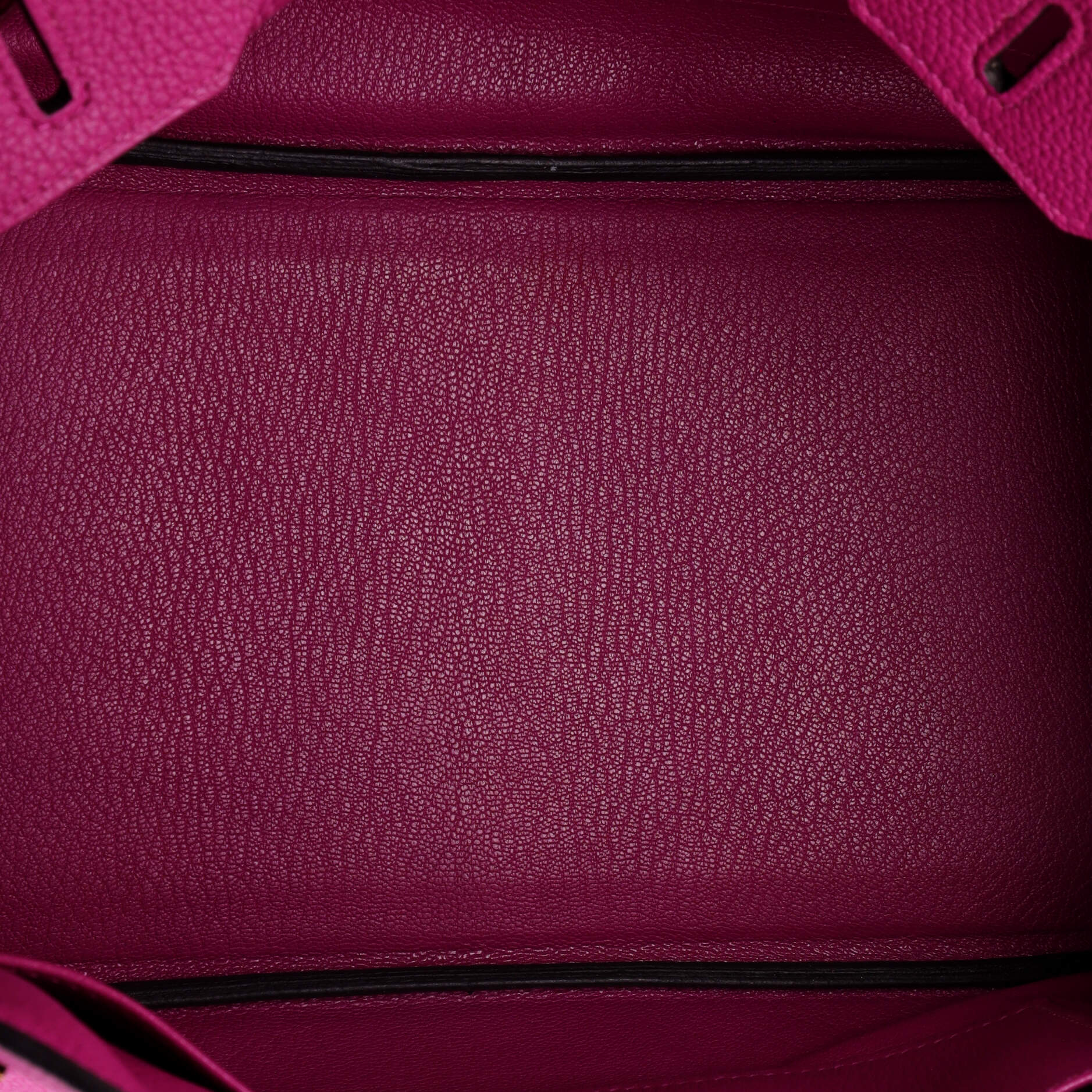 Birkin Handbag Rose Pourpre Togo with Gold Hardware 30 - Image 6